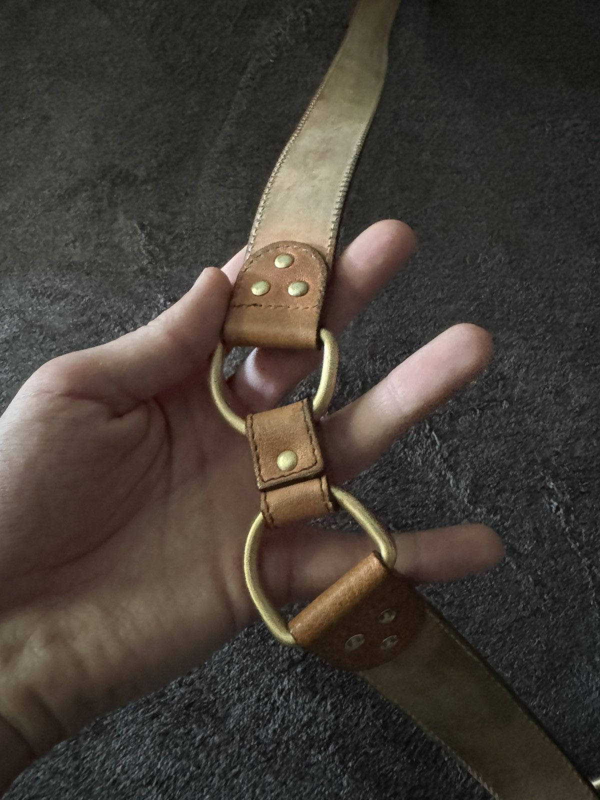 Bally × Vintage Bally vintage men's belt luxury Size 42 - 7 Thumbnail