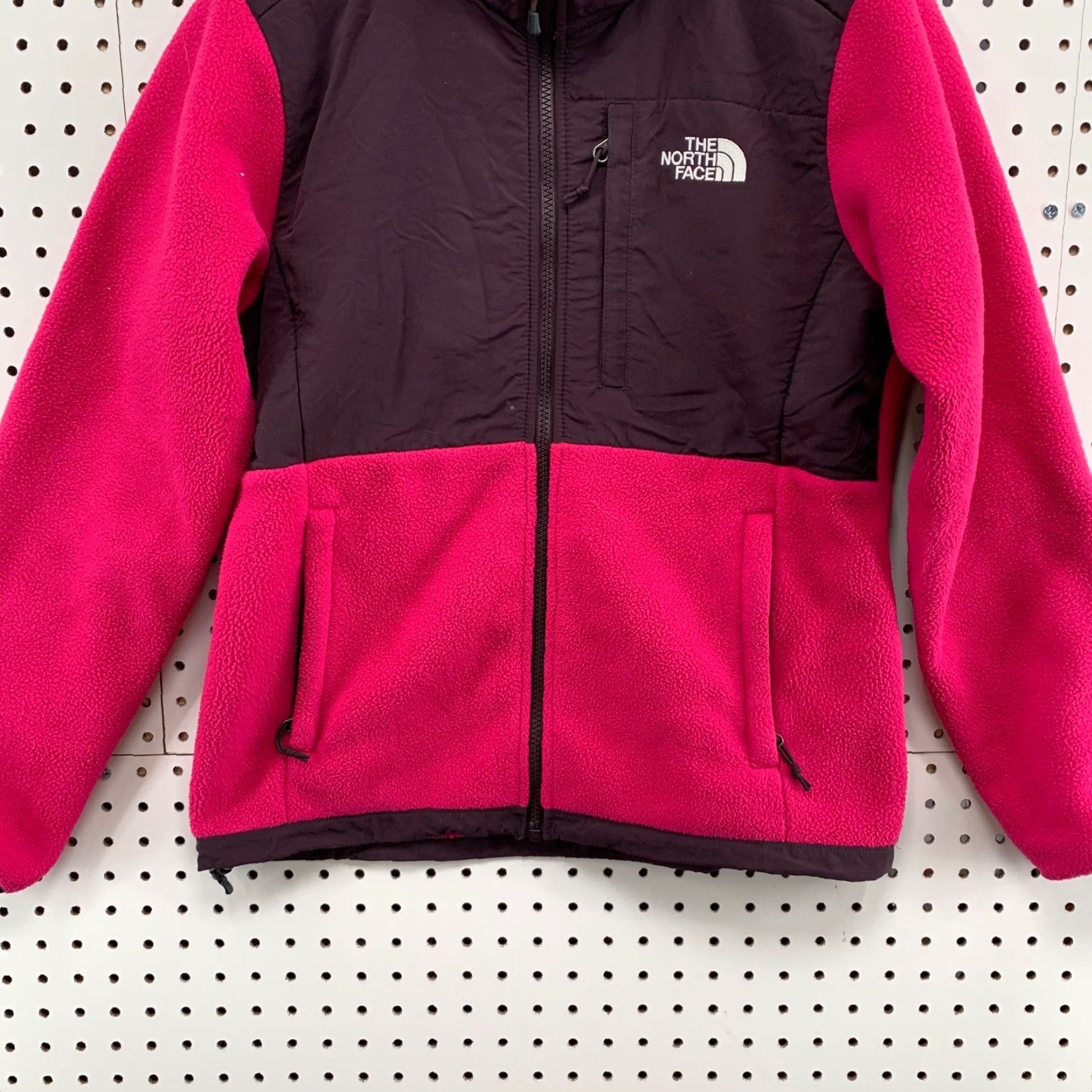 The North Face VINTAGE The North Face Denali Jacket Womens Small Full Zip Pink Fleece Long Sleeve Coat Size S / US 4 / IT 40 - 7 Thumbnail