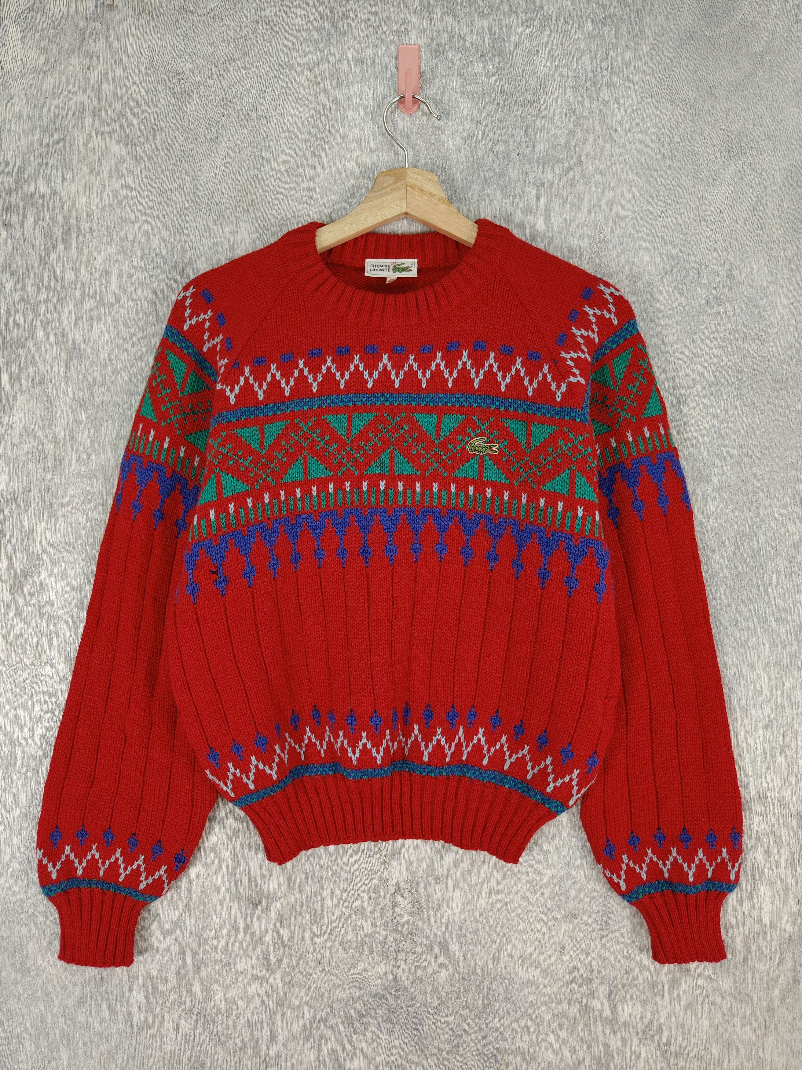image of Lacoste Native Design Sweatshirt in Mix, Men's (Size Medium)