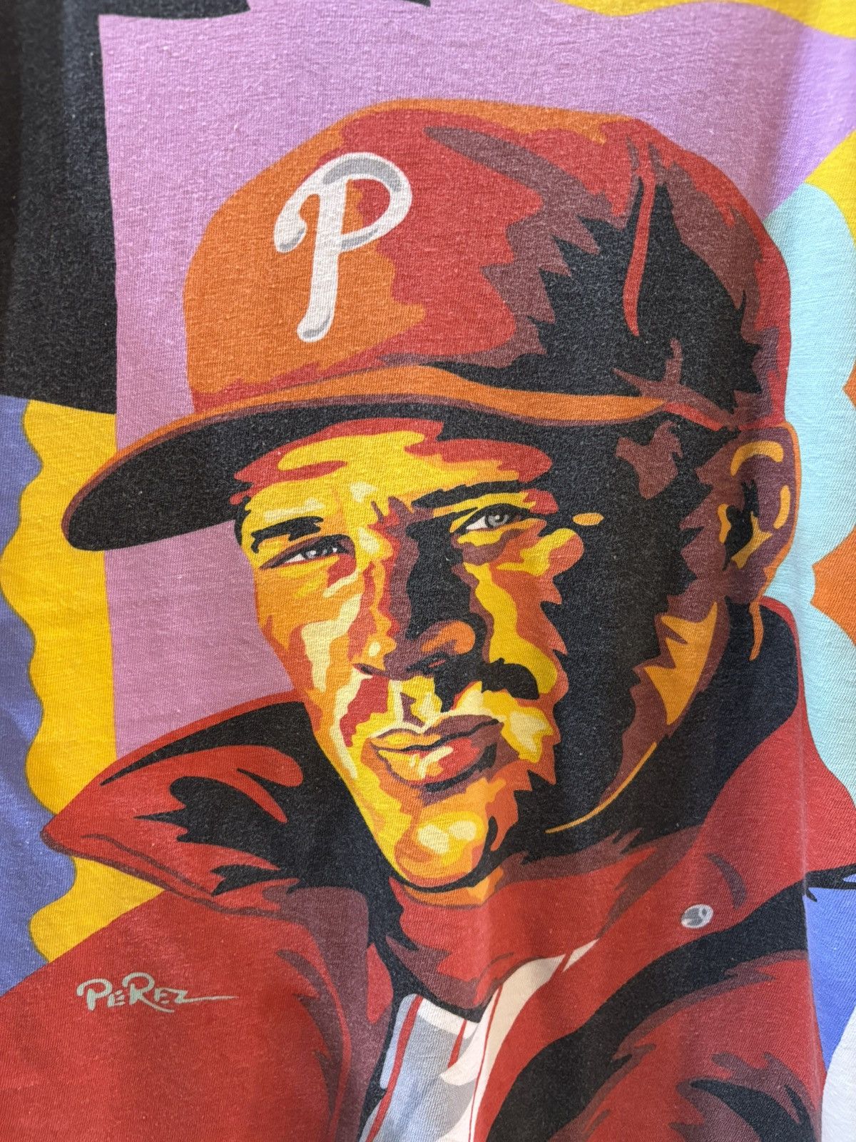 Vintage PEREZ vintage tee 90’s Size US L / EU 52-54 / 3 - 6 Thumbnail