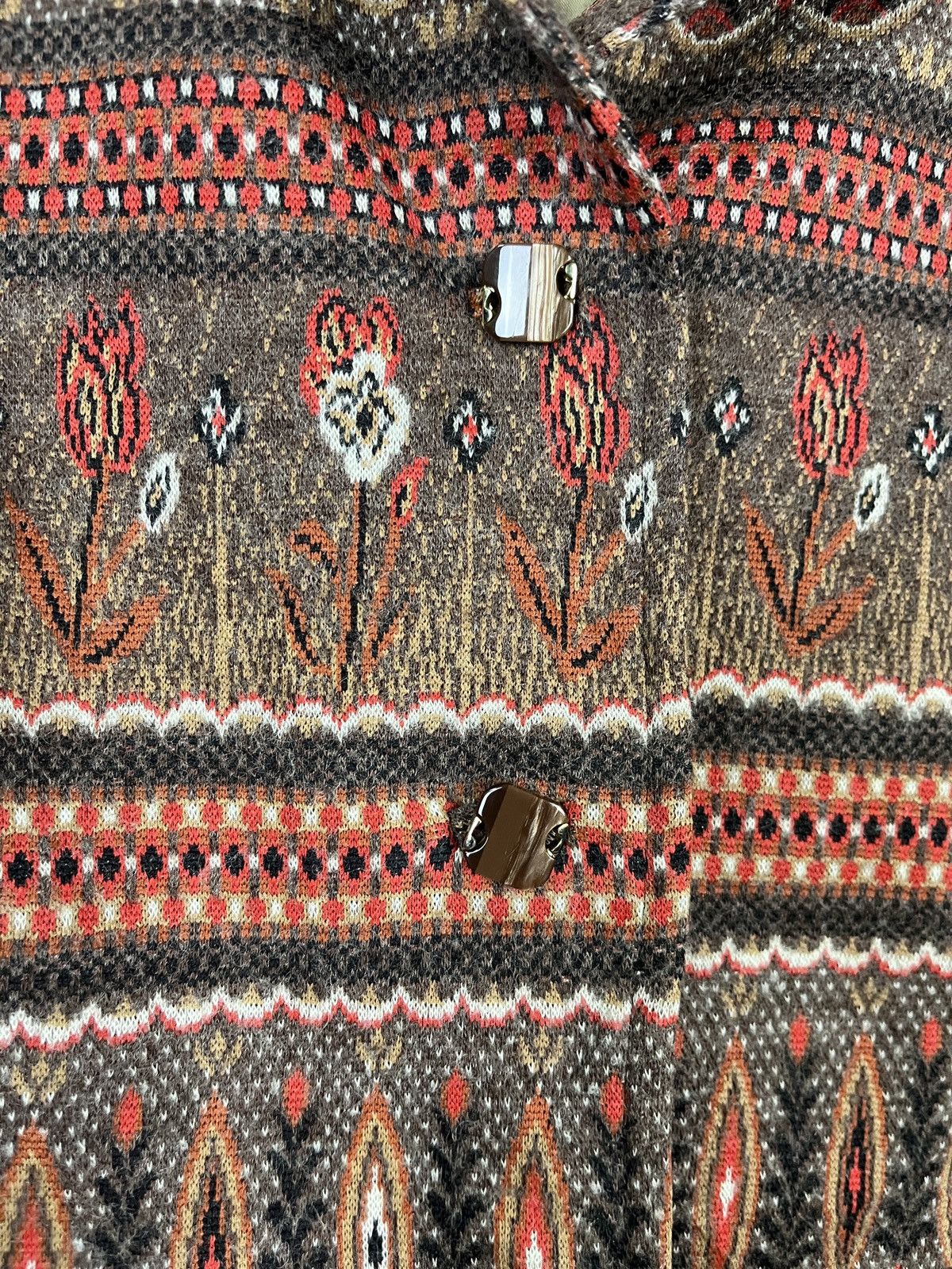 Native × Vintage Native Style Blazer Jacket Size S / US 4 / IT 40 - 6 Thumbnail
