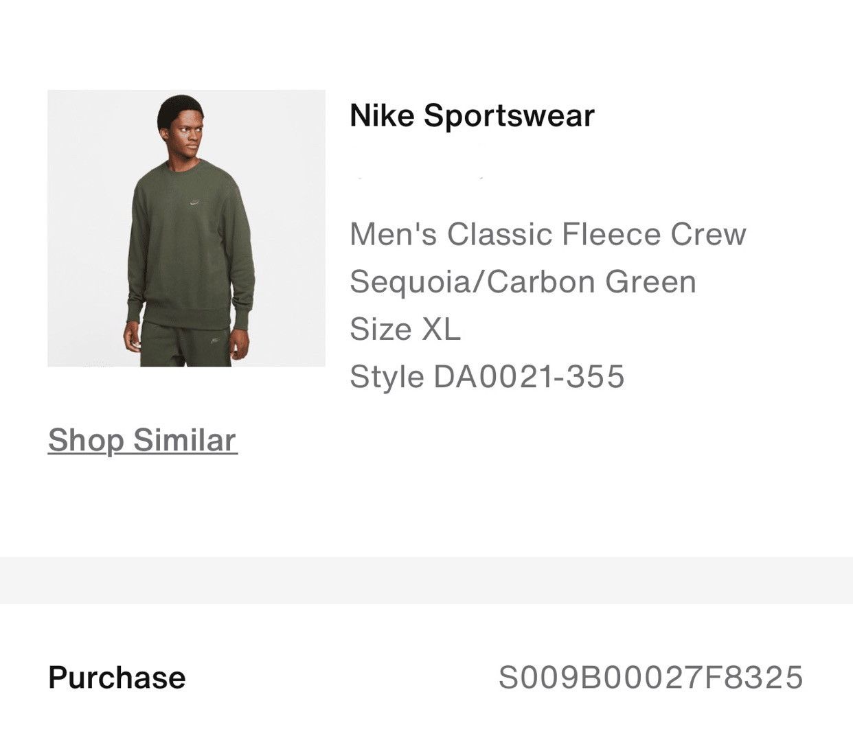 Nike Vintage Nike Sweatshirt Size US XL / EU 56 / 4 - 3 Thumbnail