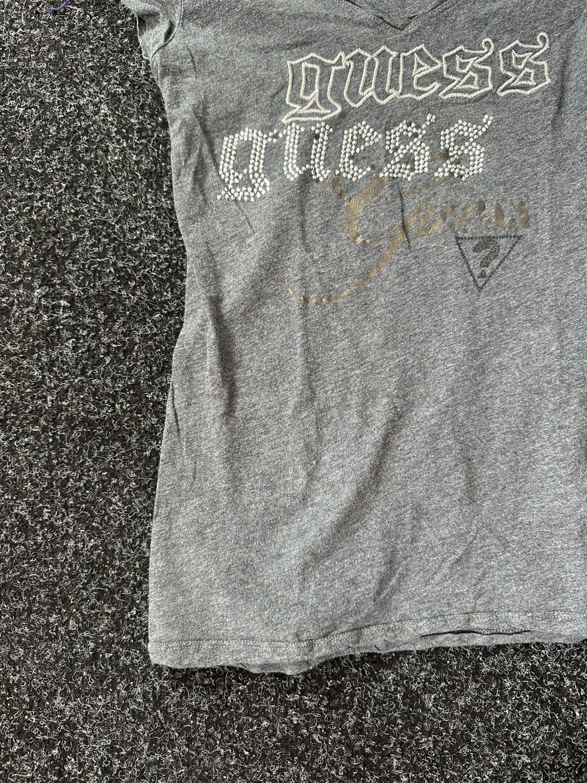 Designer × Guess × If Six Was Nine 🚨AVANT-GARDE GUESS TANK WOMEN Y2k BIG LOGO Size XS / US 0-2 / IT 36-38 - 5 Thumbnail