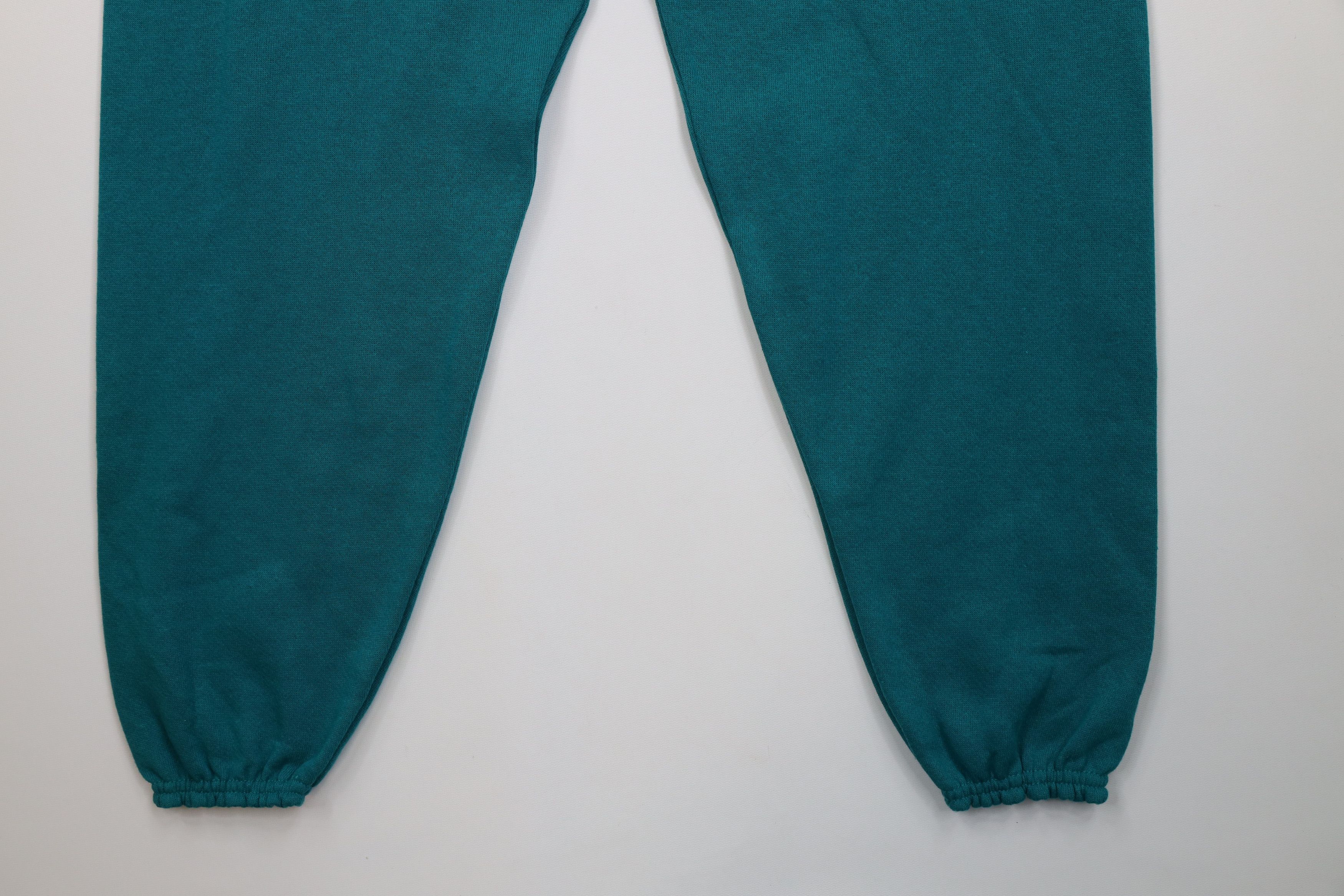 Vintage Deadstock Vintage 90s Streetwear Sweatpants Joggers Teal USA Size 26" / US 2 / IT 38 - 11 Thumbnail