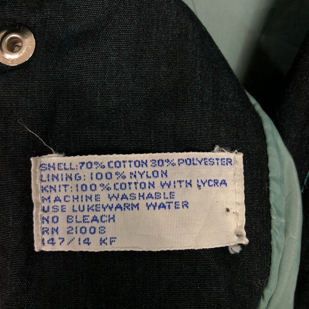 Vintage 🔥VINTAGE BOMBER JACKET DUCK CANVAS IZOD LACOSTE Size US M / EU 48-50 / 2 - 24 Thumbnail
