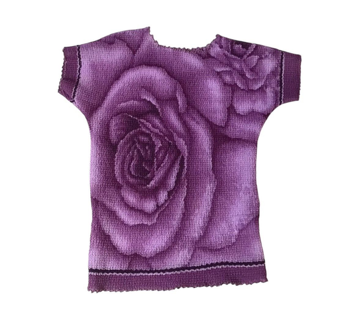 Issey Miyake ISSEY MIYAKE SS2004 MESH BUTTERFLYS TATTOO PRINT TEE