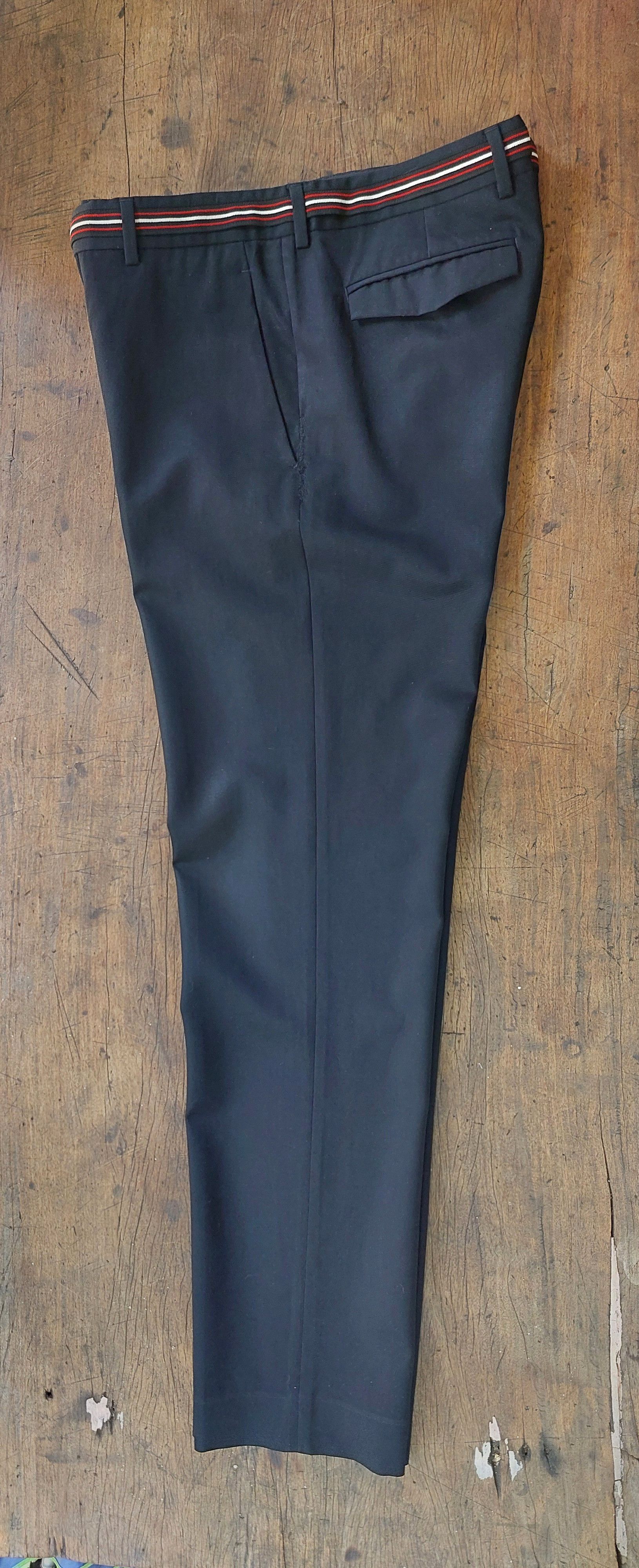 Dior Dior Homme x Kris Van Assche A/W16 Trimming Tape Belt Slacks Size US 32 / EU 48 - 3 Thumbnail