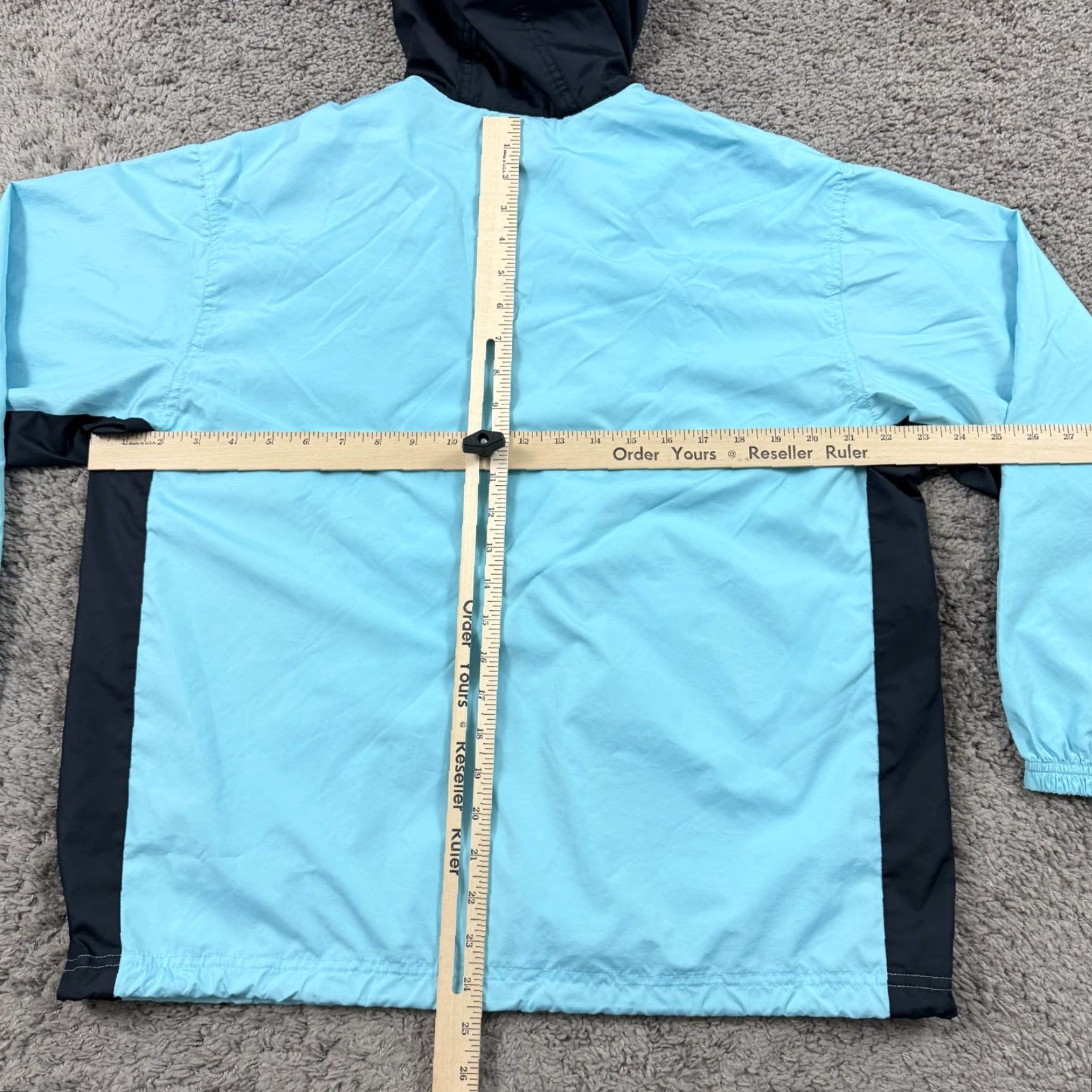 Nike VINTAGE Nike Jacket Womens M 8-10 Blue Windbreaker Full Zip Pockets 90s Style Nike Womens M Blue Windbreaker Full Zip Pockets 90s Size M / US 6-8 / IT 42-44 - 5 Thumbnail