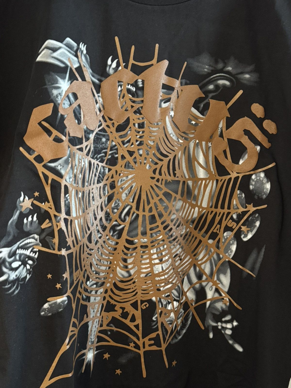 Sp5der × Travis Scott CJ X SP5DER AIRBRUSH TEE COMPLEXCON Size US L / EU 52-54 / 3 - 2 Thumbnail