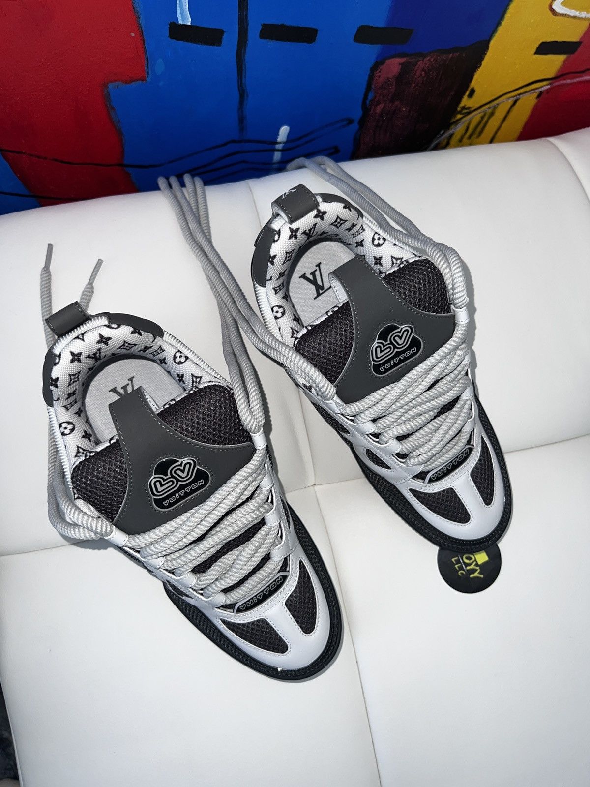 Louis Vuitton Louis Vuitton skate trainers LV6.5 Size US 8.5 / EU 41-42 - 3 Thumbnail
