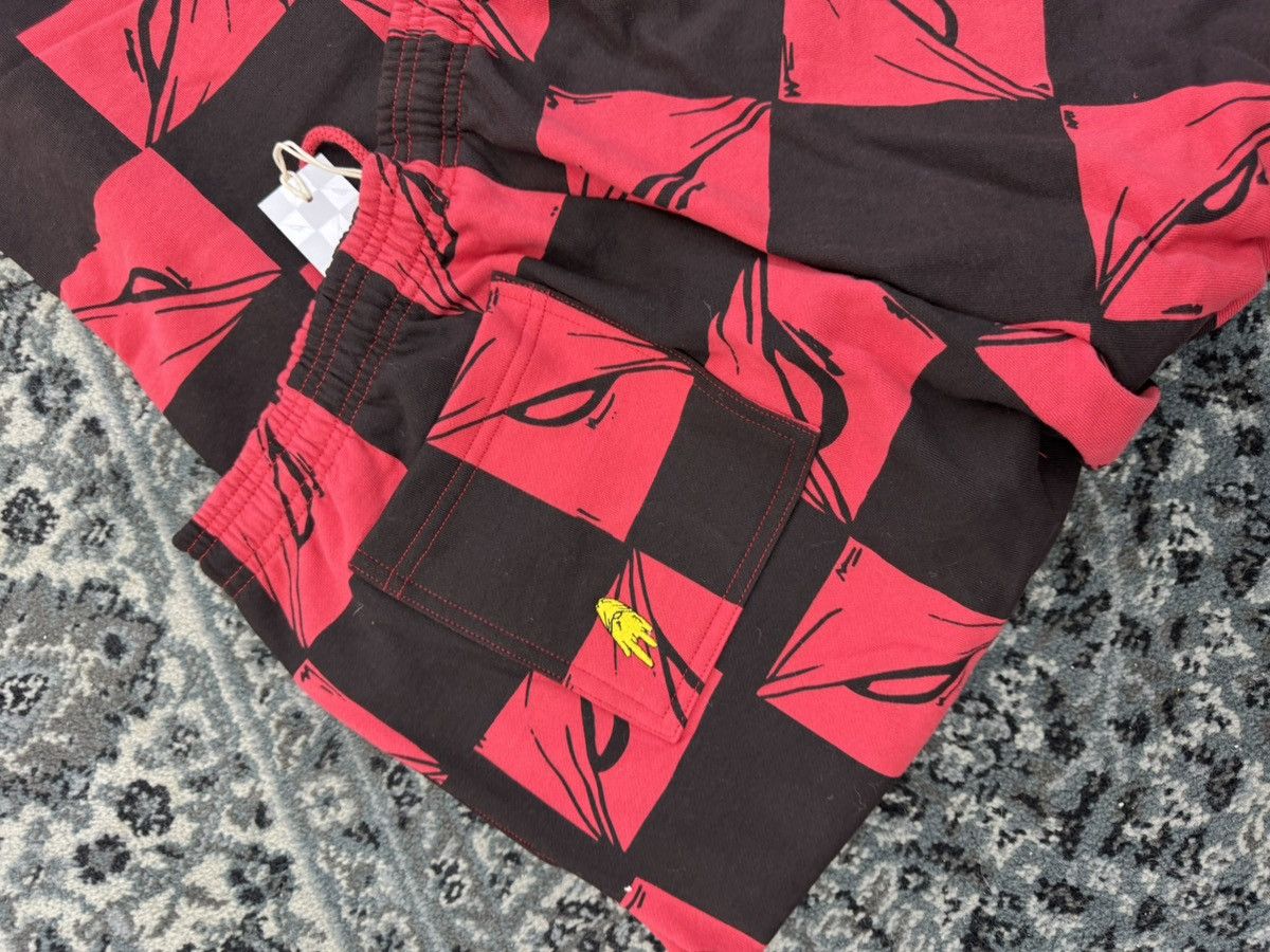 Matty Boy Matty boy 99 eyes red/black sweat pants Size US 36 / EU 52 - 3 Thumbnail