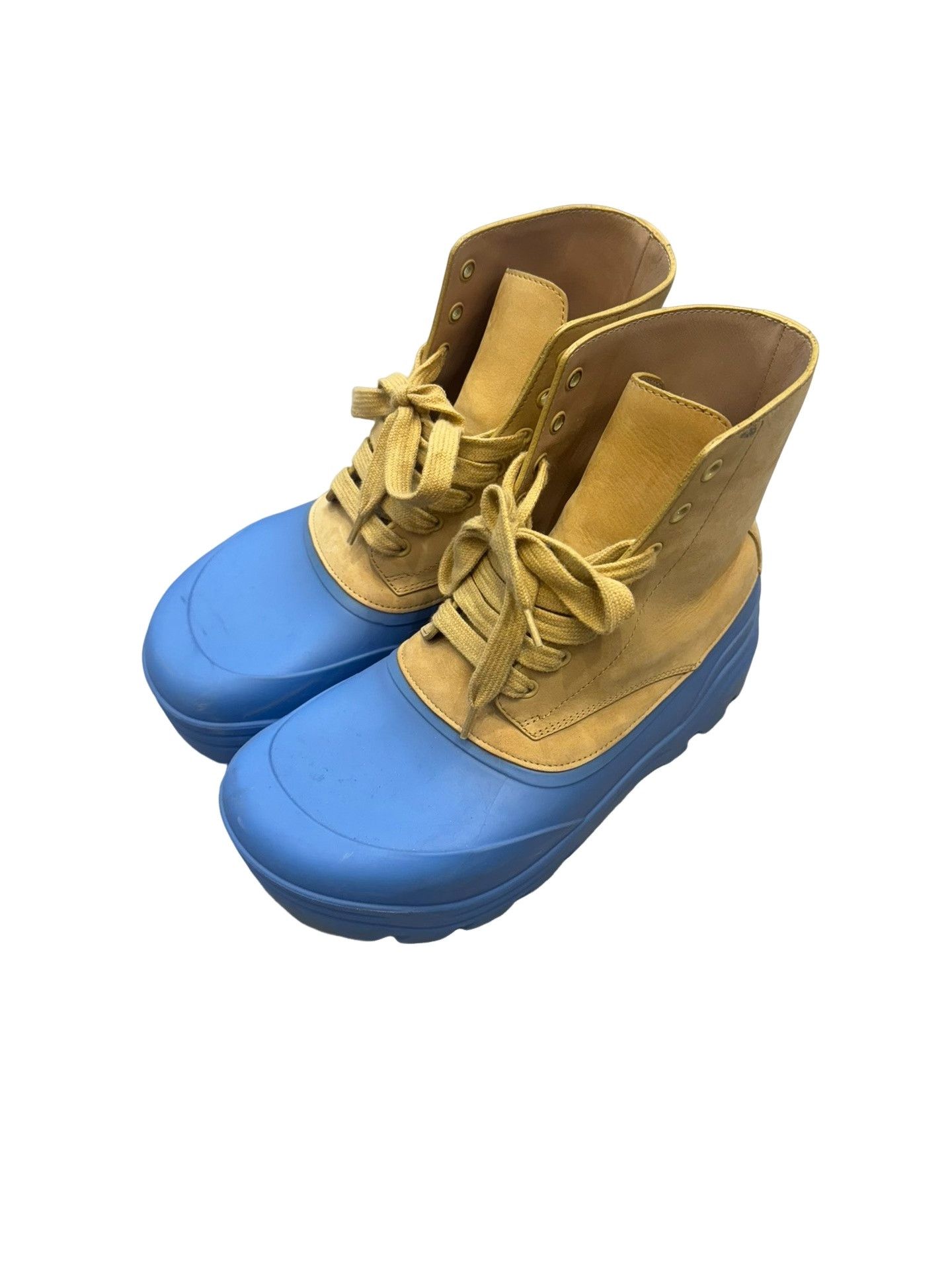 Loewe Loewe Two-Tone Rubber High-Top Boots Size 8 Size US 8 / EU 41 - 1 Thumbnail