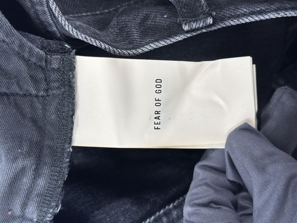 Fear of God STRAIGHT LEG DENIM JEANS Size US 34 / EU 50 - 6 Thumbnail