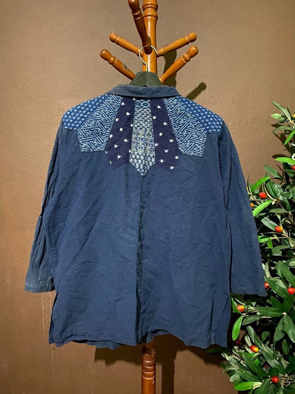 Indigo Vintage Indigo Shirt Jacket Inspired By Kapital Size US M / EU 48-50 / 2 - 4 Thumbnail