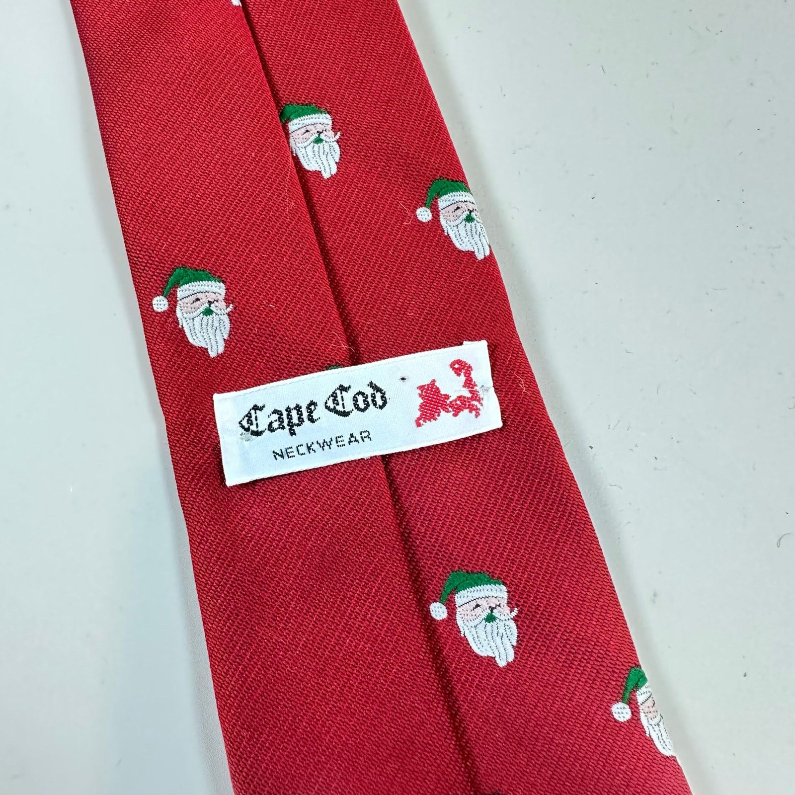 Other Cape Cod Neckwear Santa Claus Tie Red Christmas Holiday Size ONE SIZE - 4 Thumbnail