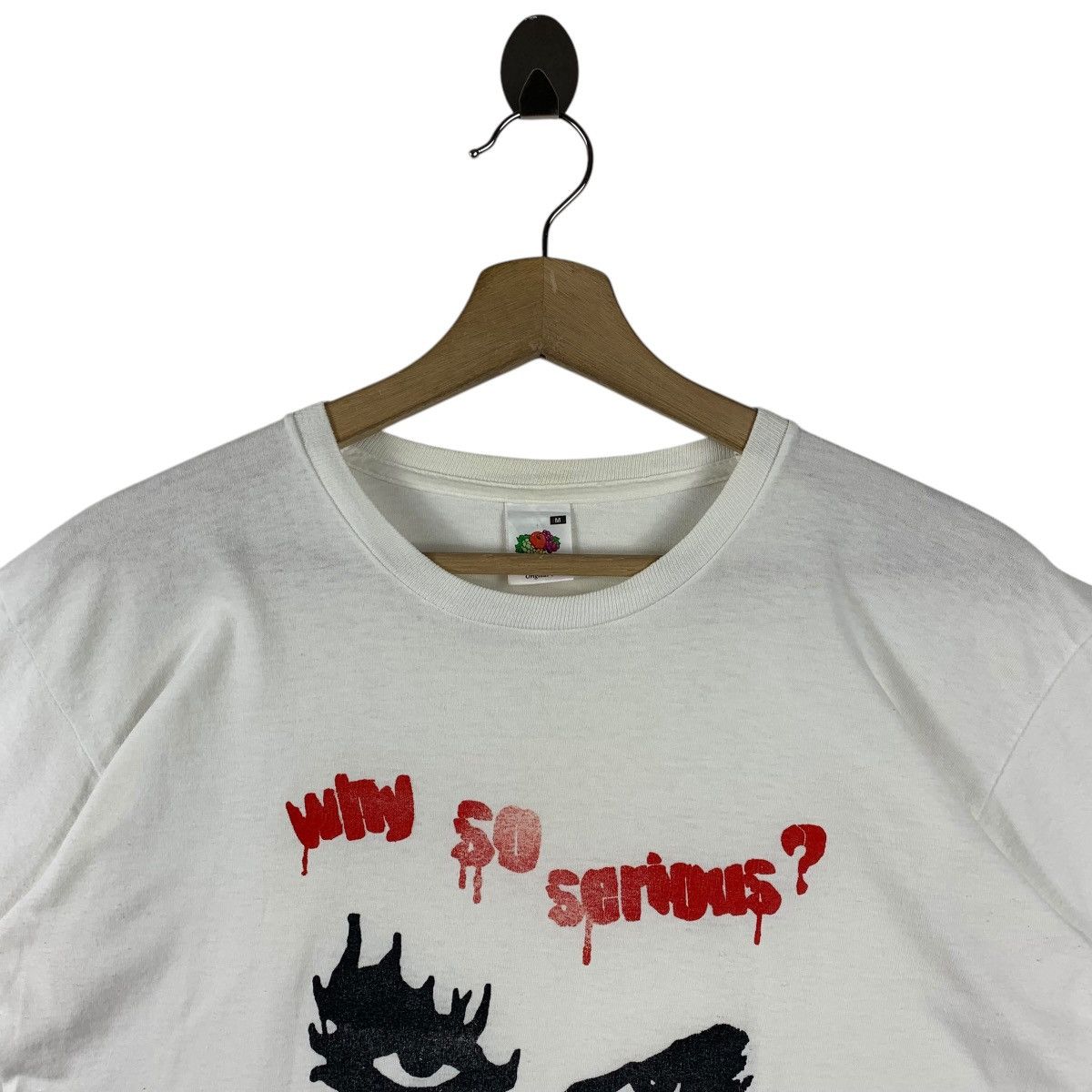 Vintage Vintage JOKER why so serious tee Size US M / EU 48-50 / 2 - 2 Thumbnail