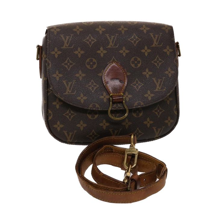 Louis Vuitton Monogram Saint Cloud GM Shoulder Bag Brown M51242