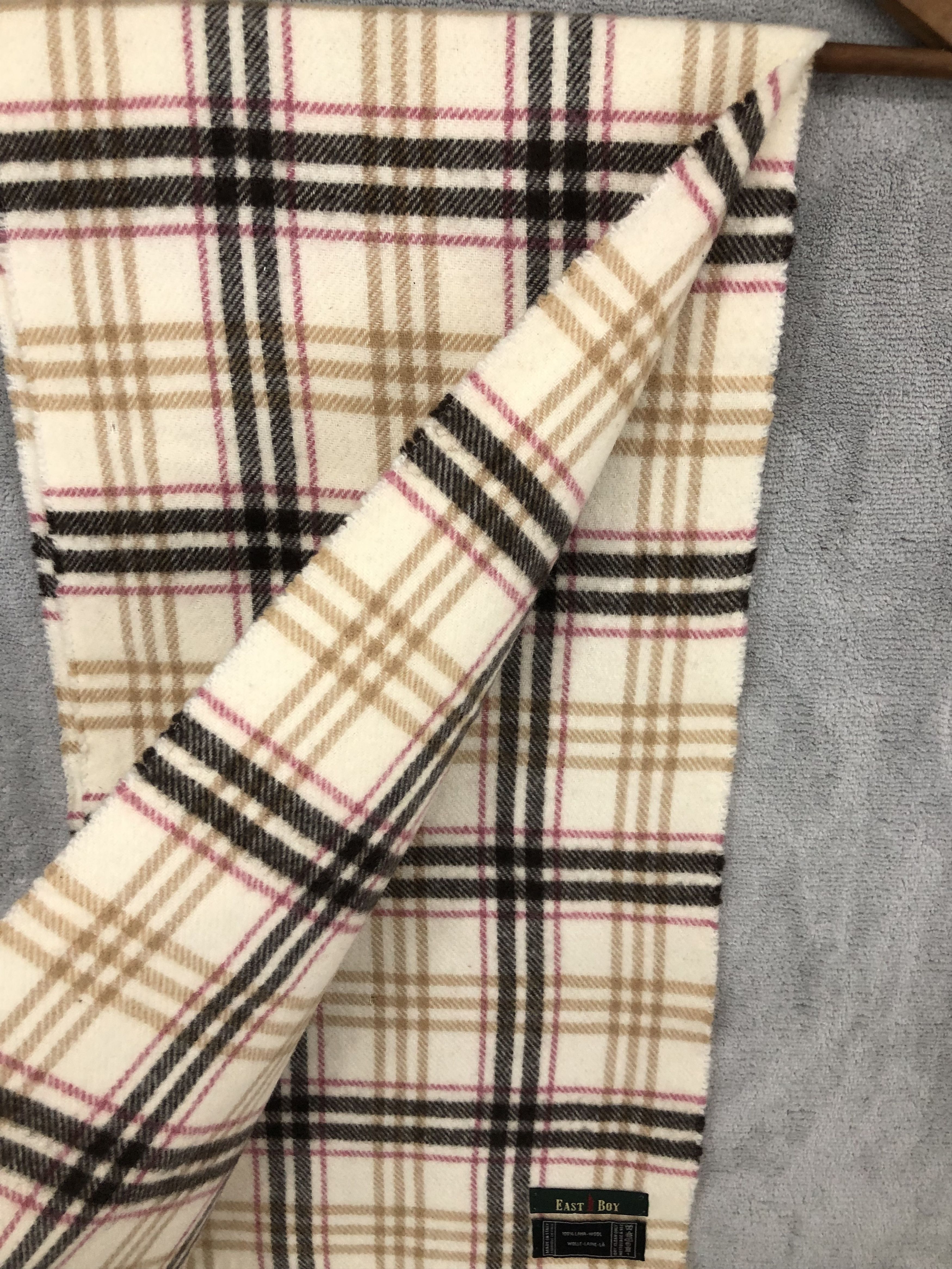 Japanese Brand East Boy Wool Scarf Muffler Neck Scarf Size ONE SIZE - 5 Thumbnail
