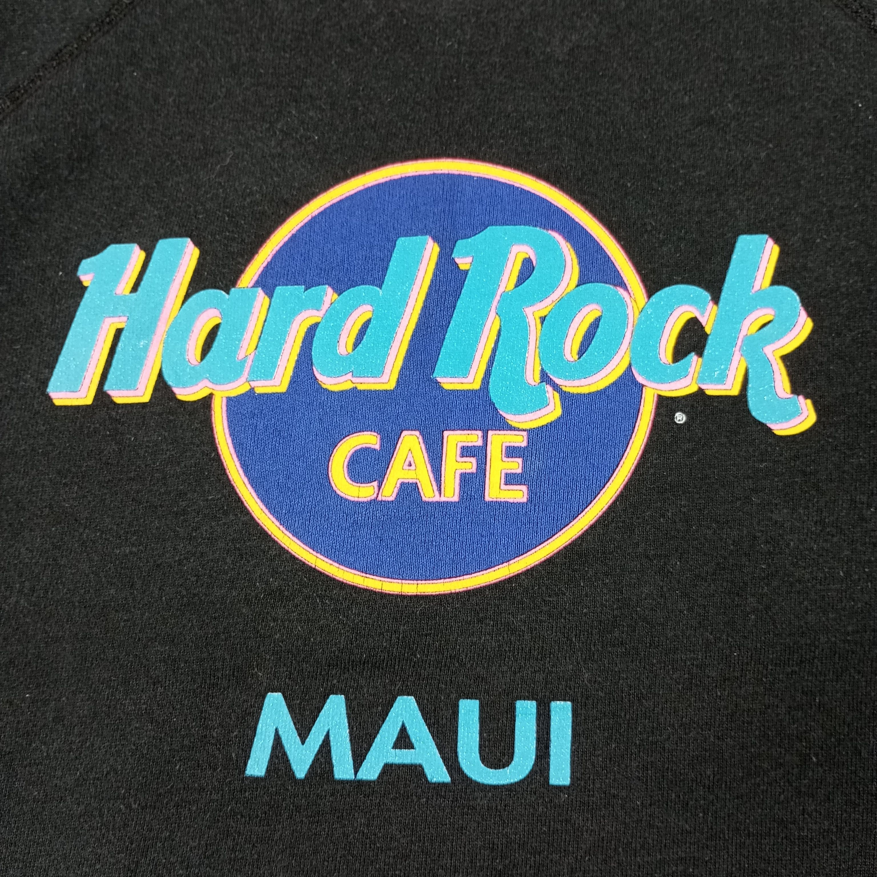 Hanes × Hard Rock Cafe × Vintage Hard Rock Cafe Maui Vintage Sweatshirt c232n2 Size US S / EU 44-46 / 1 - 2 Thumbnail