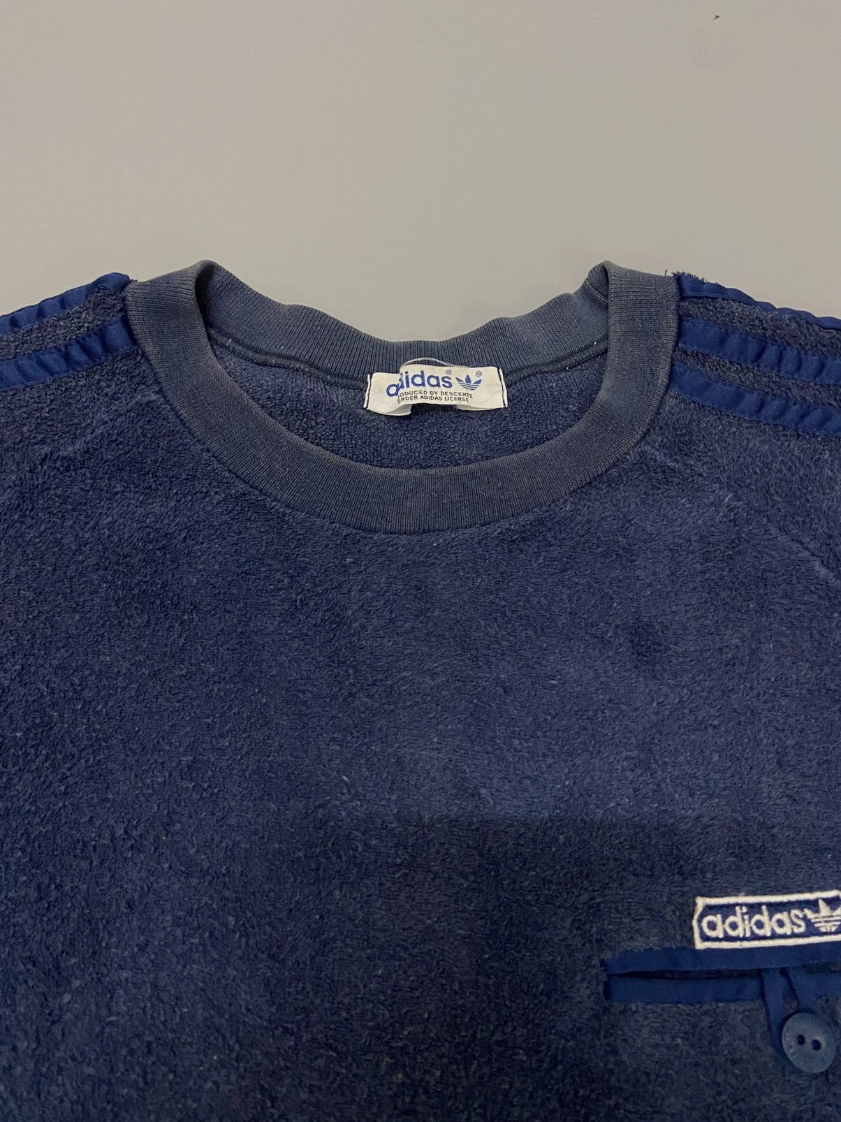 Adidas VINTAGE ADIDAS FLEECE JUMPER Size US M / EU 48-50 / 2 - 10 Thumbnail