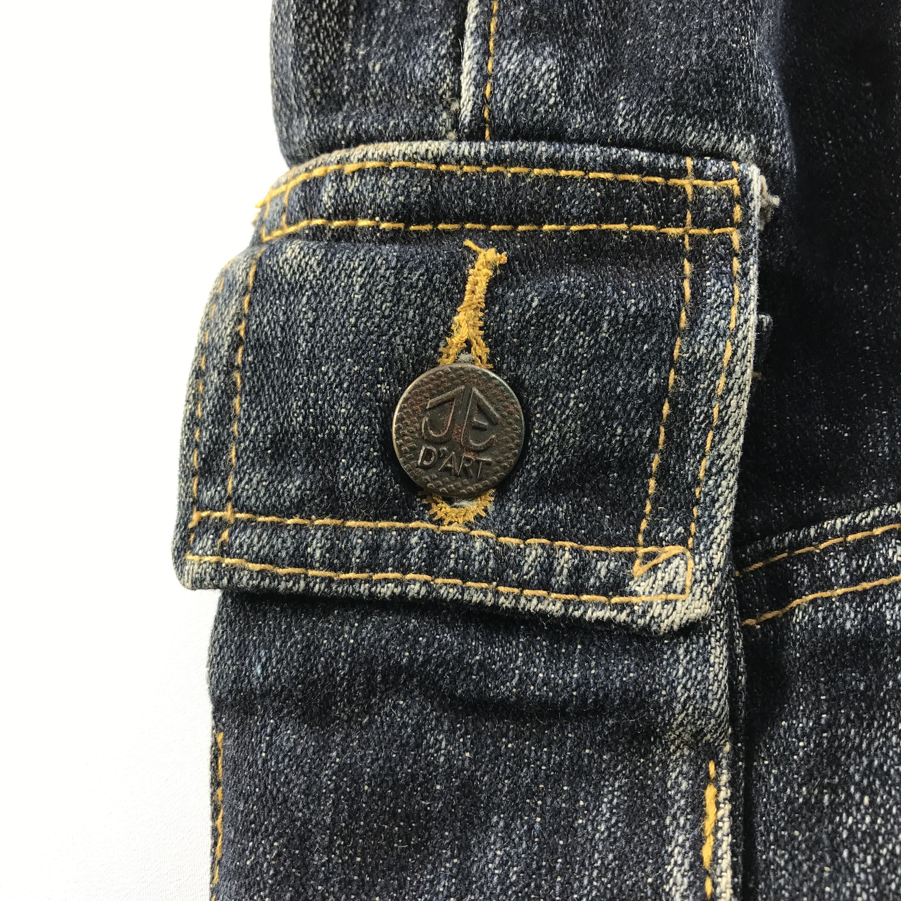 Japanese Brand Vintage Jeans De Art Cargo Jeans Multi Pocket Denim KJ3191 Size US 32 / EU 48 - 6 Thumbnail