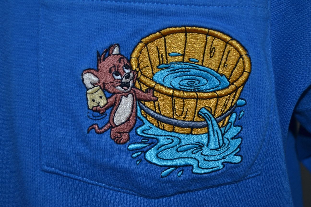 Cartoon Network × Vintage × Warner Bros Vintage 90s Tom & Jerry Hanna Barbera Embroidered tee L Size US L / EU 52-54 / 3 - 5 Thumbnail