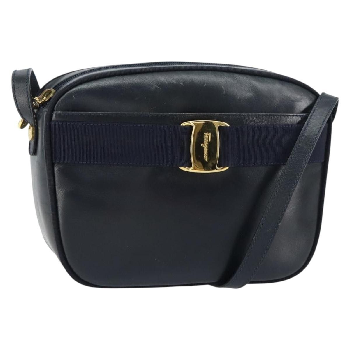 Salvatore Ferragamo Salvatore Ferragamo Vala Leather Size ONE SIZE - 1 Thumbnail