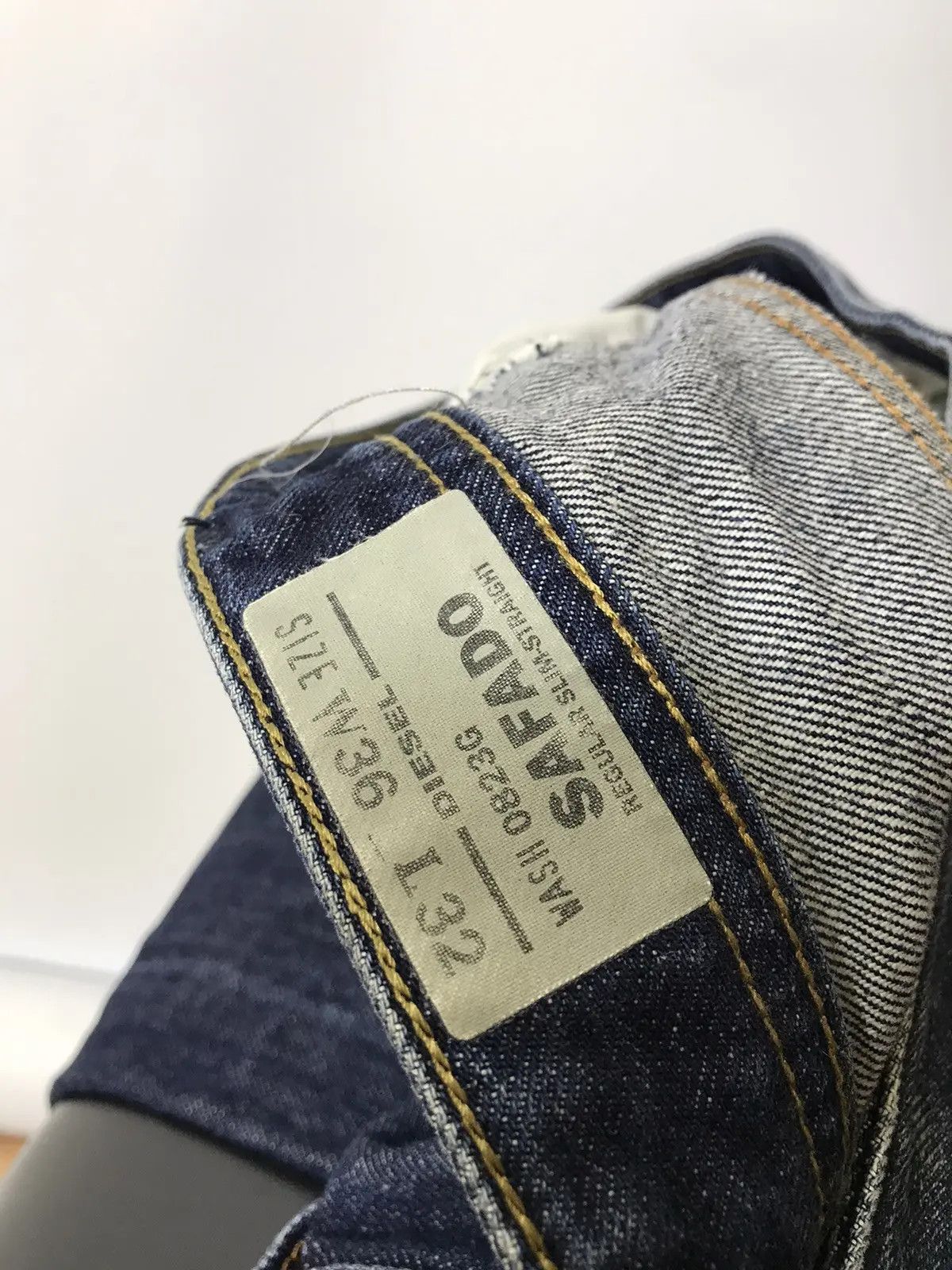 Designer × Diesel Diesel men’s denim jeans 36/32 Size US 36 / EU 52 - 6 Thumbnail