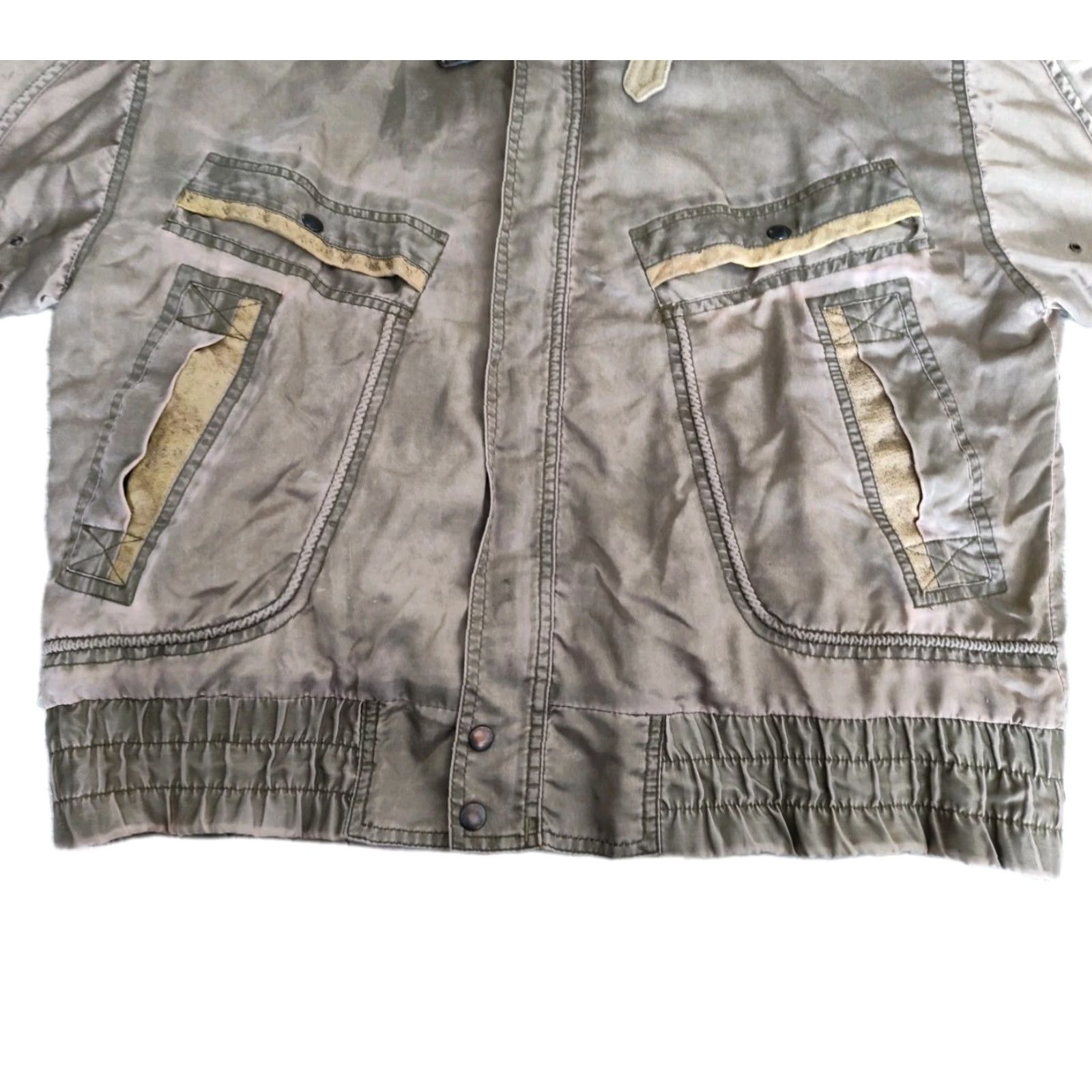 Vintage VTG 80's M. Julian Adventures Aviation Flight Bomber Jacket Men's Size 40 Rare Size US XXS / EU 40 - 6 Thumbnail