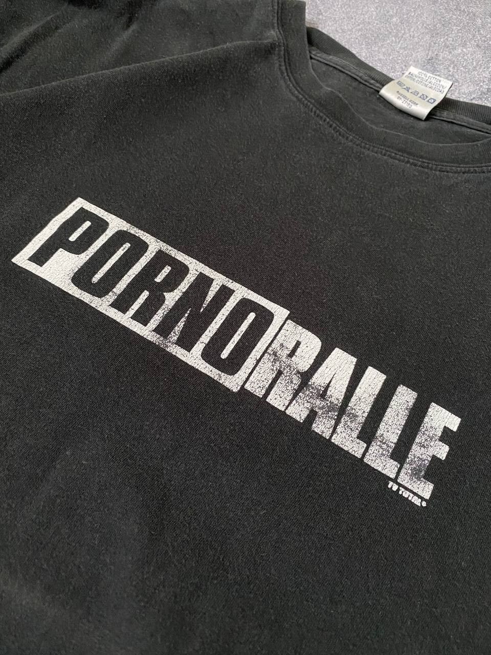 Band Tees Vintage Porno Ralle 90’s T-shirt Faded Distressed y2k Size US L / EU 52-54 / 3 - 10 Thumbnail
