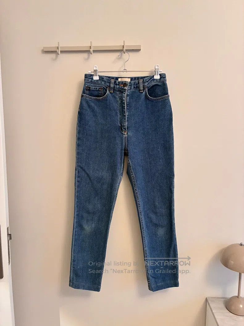 The Row size 4 Blue Straight Leg Jeans