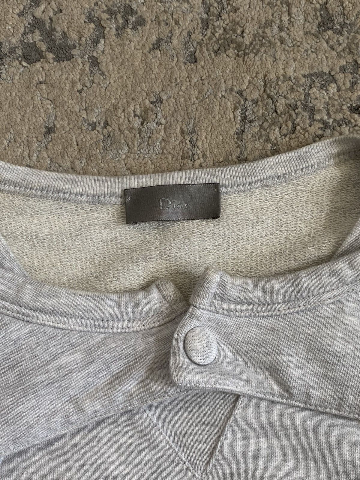 Dior × Hedi Slimane SS07 Kangaroo Pouch Sweatshirt Size US S / EU 44-46 / 1 - 4 Thumbnail