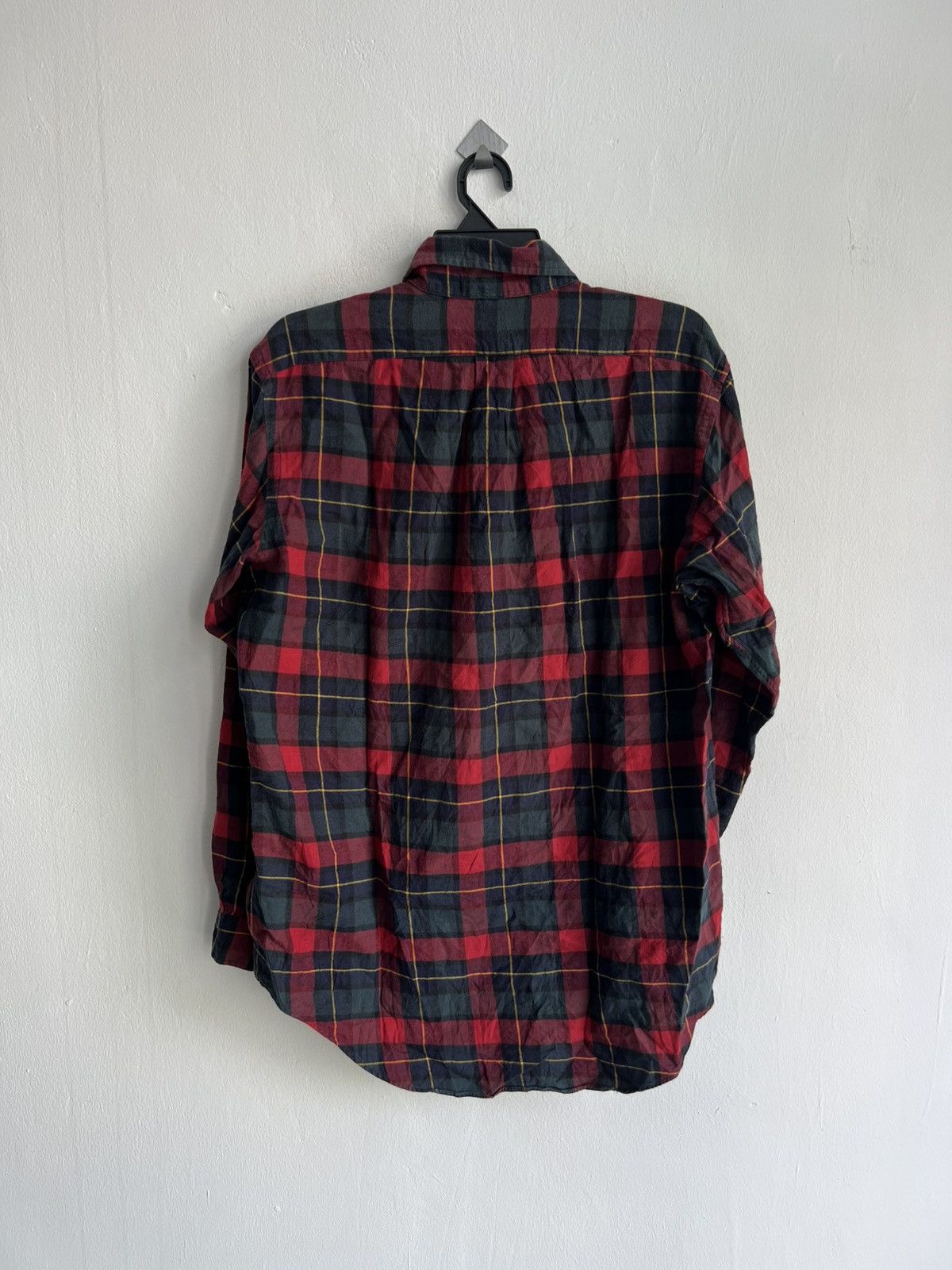 Polo Ralph Lauren Vintage Polo Ralph Lauren Buffalo Plaid Oxford Shirt Jacket Size US L / EU 52-54 / 3 - 5 Thumbnail