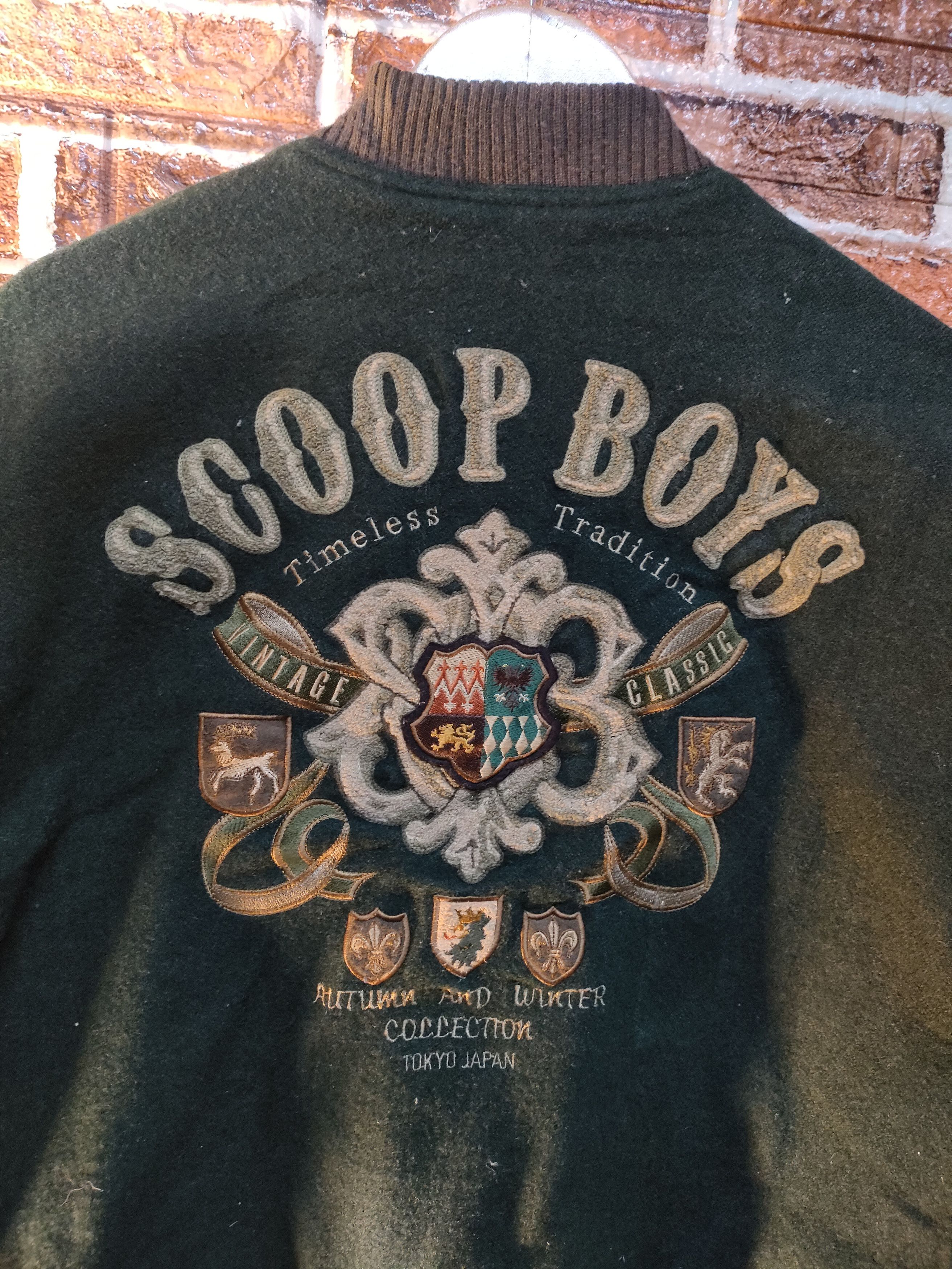 Vintage Vintage Varsity Scoop Boys Size US L / EU 52-54 / 3 - 3 Thumbnail