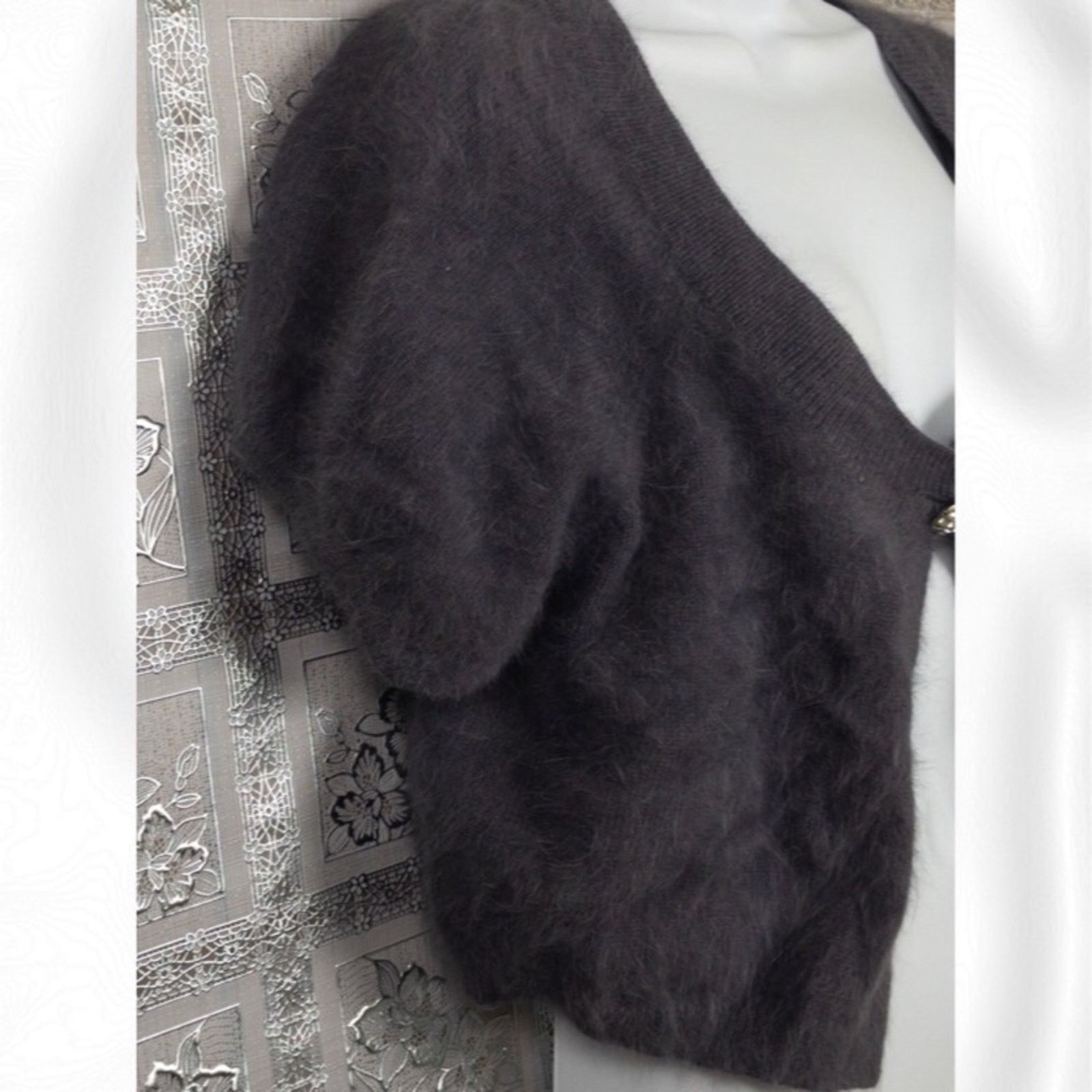 Other NWT Express Design Studio Angora Sweater Shrug Size L / US 10 / IT 46 - 4 Thumbnail