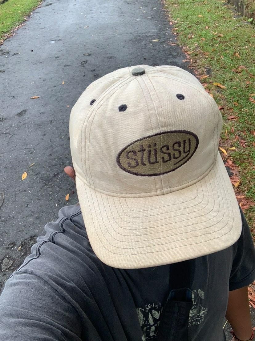Stussy × Vintage Stussy 90s cap Signature Logo ( rare item ) Size ONE SIZE - 6 Thumbnail