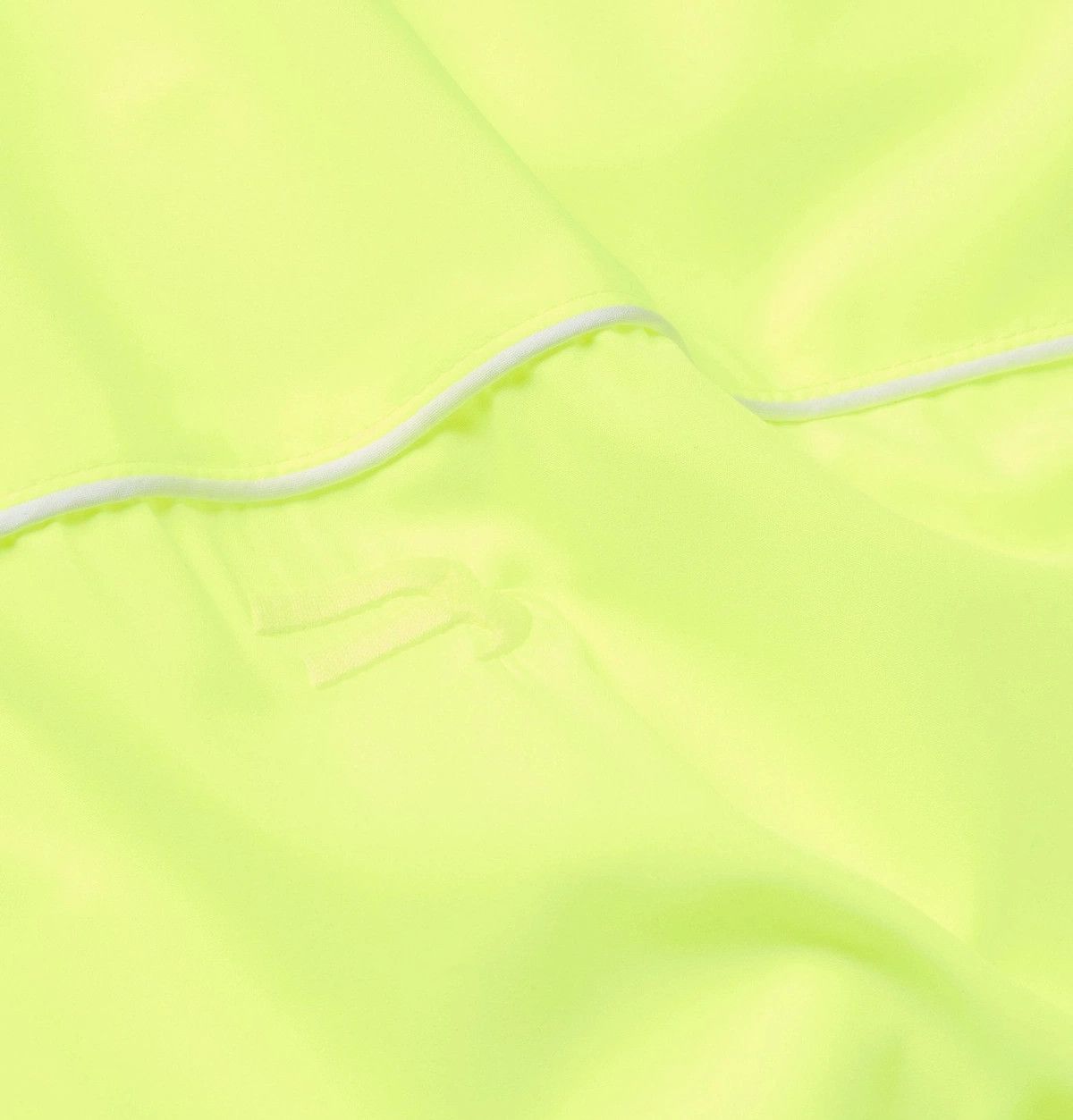 Balenciaga o1y1224 Oversized Piped Shell Track Jacket in Yellow Size US L / EU 52-54 / 3 - 3 Thumbnail