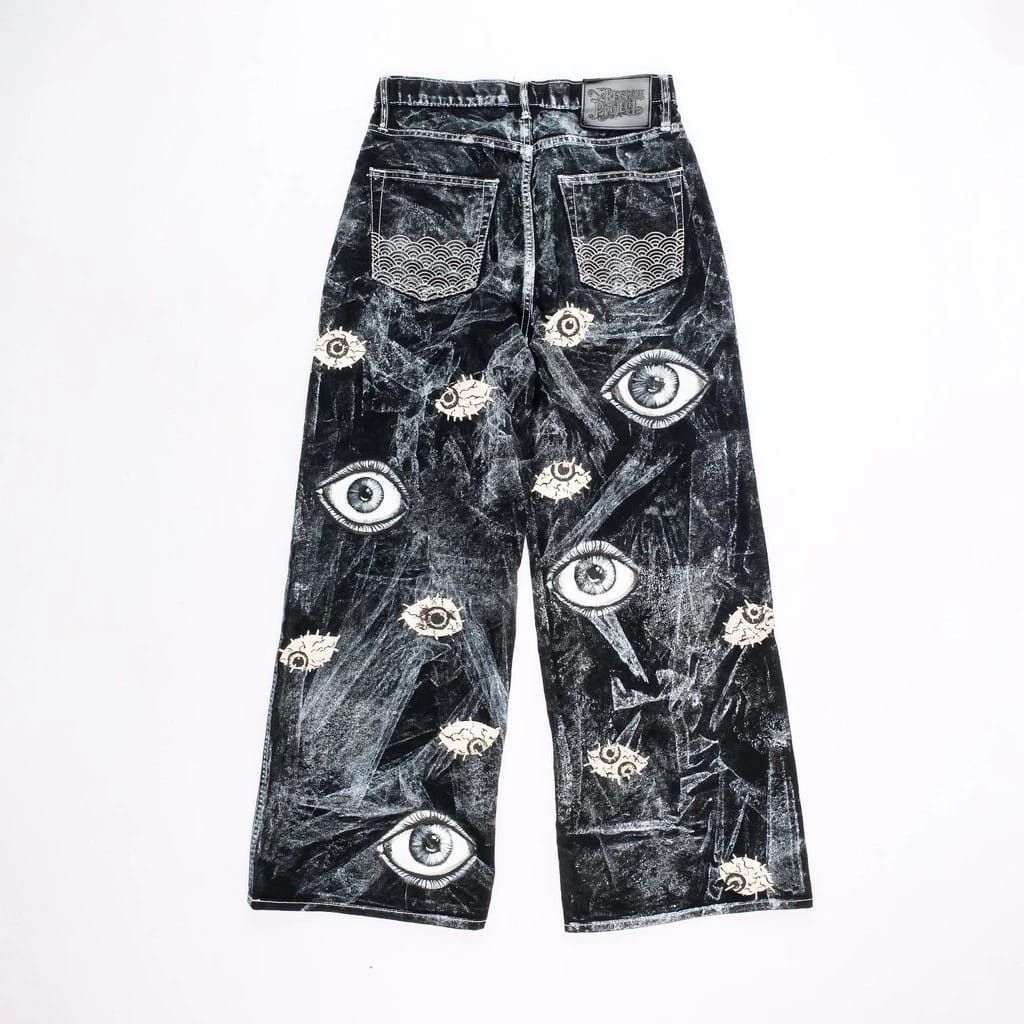 Designer × Japan Blue Socca Denim Wide Pants Size US 32 / EU 48 - 2 Thumbnail