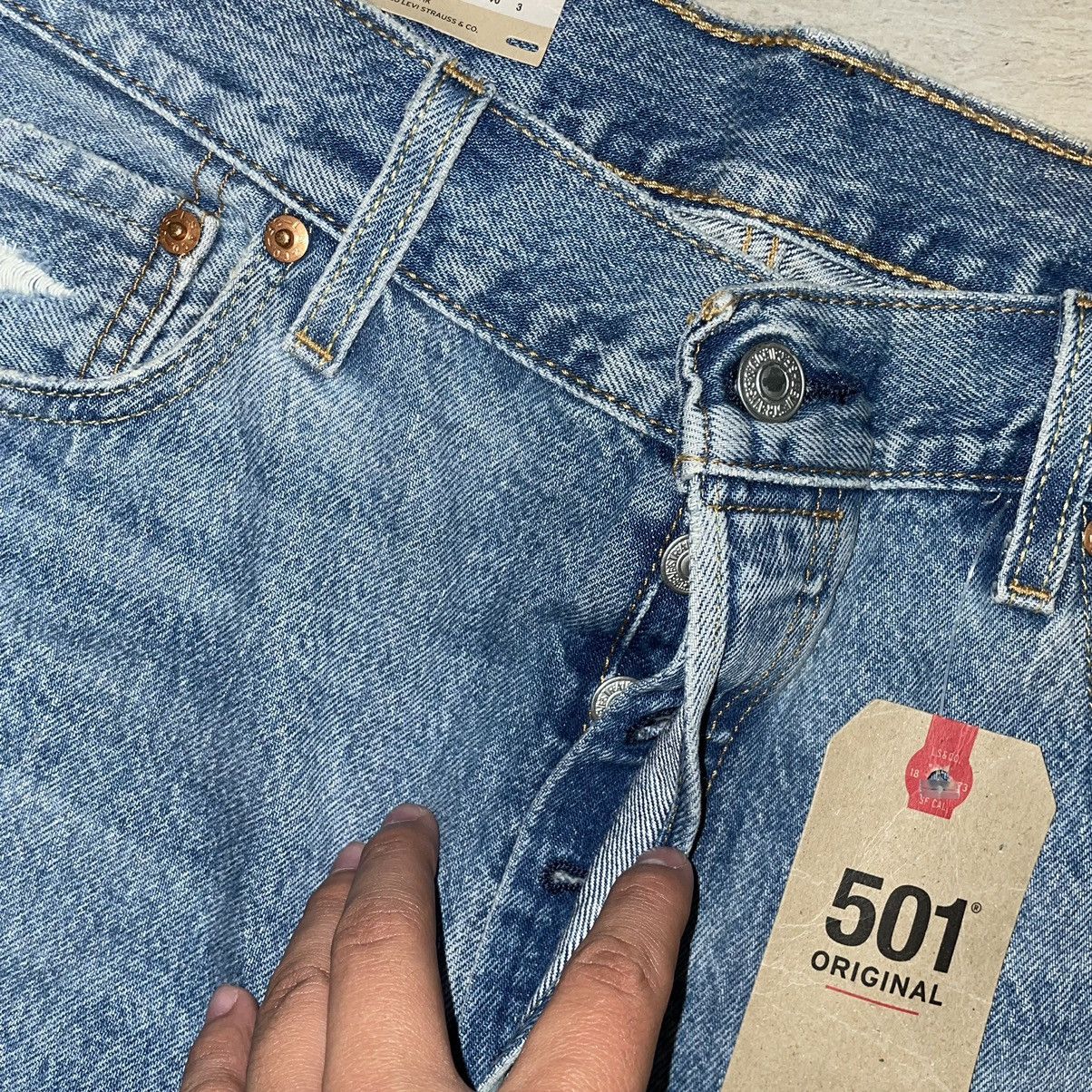 Levi's × Levi's Made & Crafted Levi’s Distressed 501 Denim Jeans Brand New Size US 35 - 5 Thumbnail