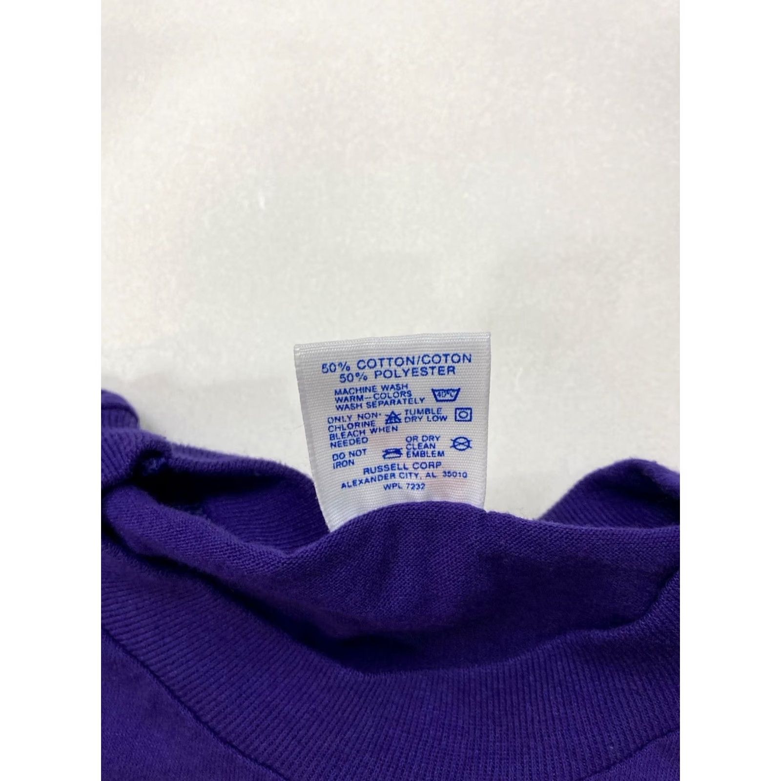 Jerzees VINTAGE JERZEES T-Shirt Women M 90s Bushes Meeting Bar Ft Lauderdale Purple Short Sleeve Crew Neck Cotton Size M / US 6-8 / IT 42-44 - 7 Thumbnail