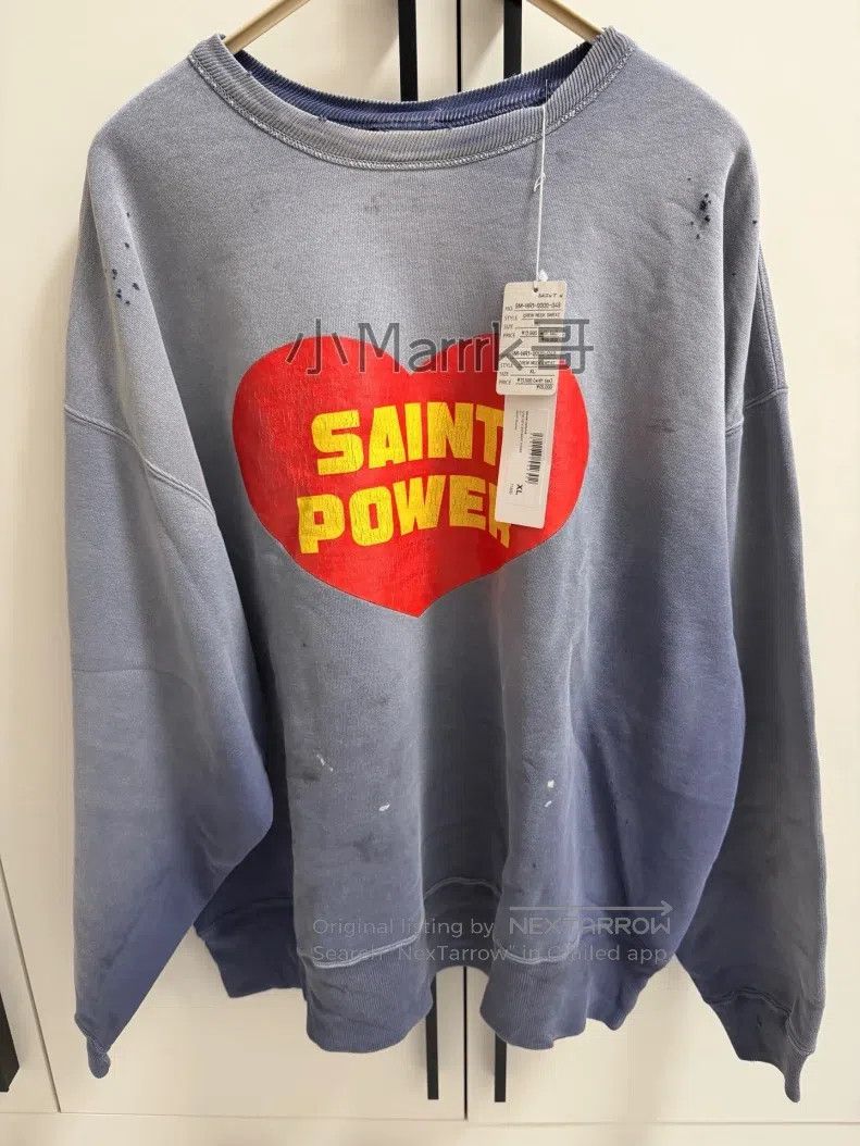 Saint Michael Saint Michael Love Fades Destroy Sweater Size US XL / EU 56 / 4 - 1 Thumbnail