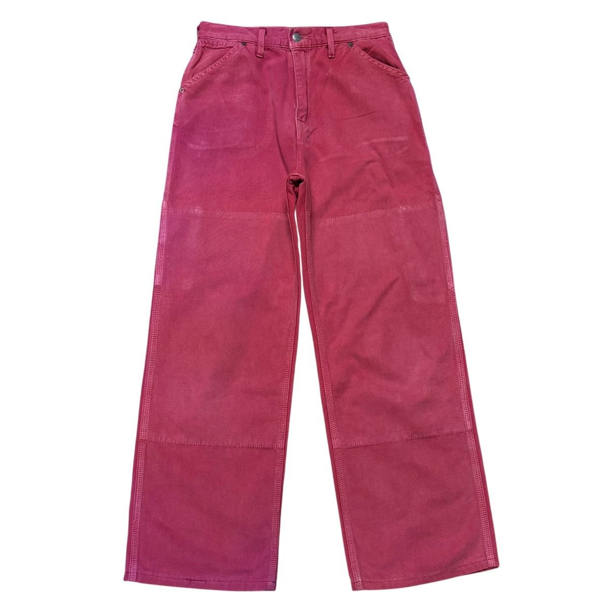 45rpm Vintage 45rpm Double Knee Red Carpenter Pants Size US 29 - 1 Thumbnail