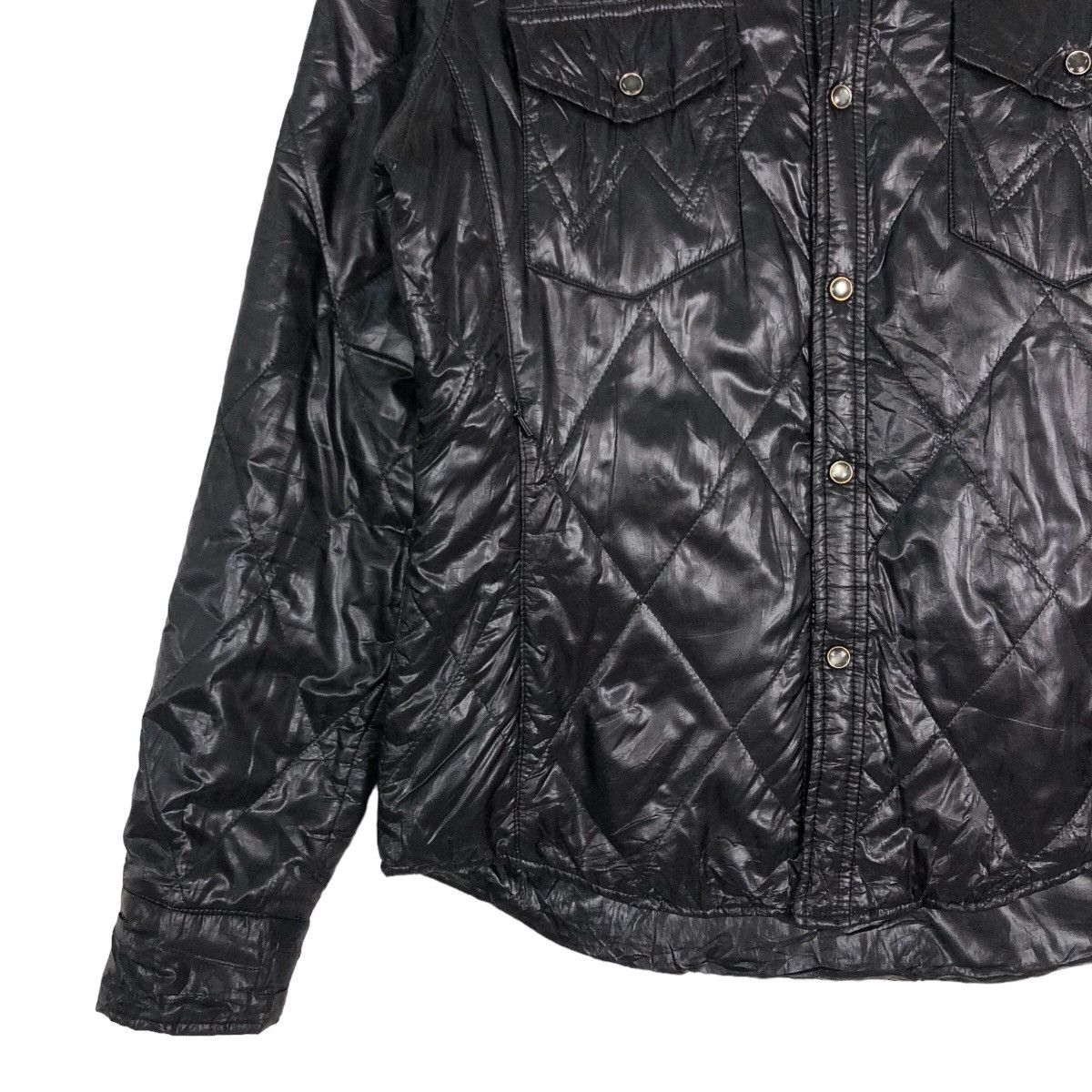 Japanese Brand 🔥Vintage Biker Jacket Wrangler Greens Boro Usa Light Puffer Size US M / EU 48-50 / 2 - 4 Thumbnail