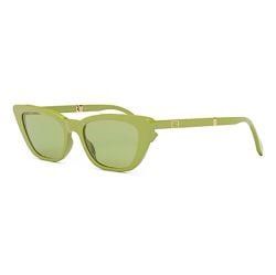 Fendi o1loc1c0824 Size: OS/ Baguette Sunglasses in Green Size ONE SIZE - 2 Thumbnail