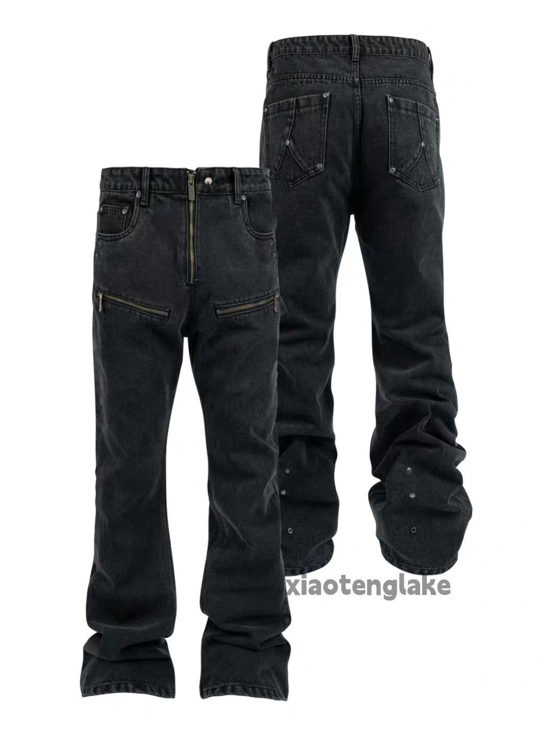 Jean Unisex outdoor utility punk yuppie hiphop flared pants Size US 34 / EU 50 - 8 Thumbnail
