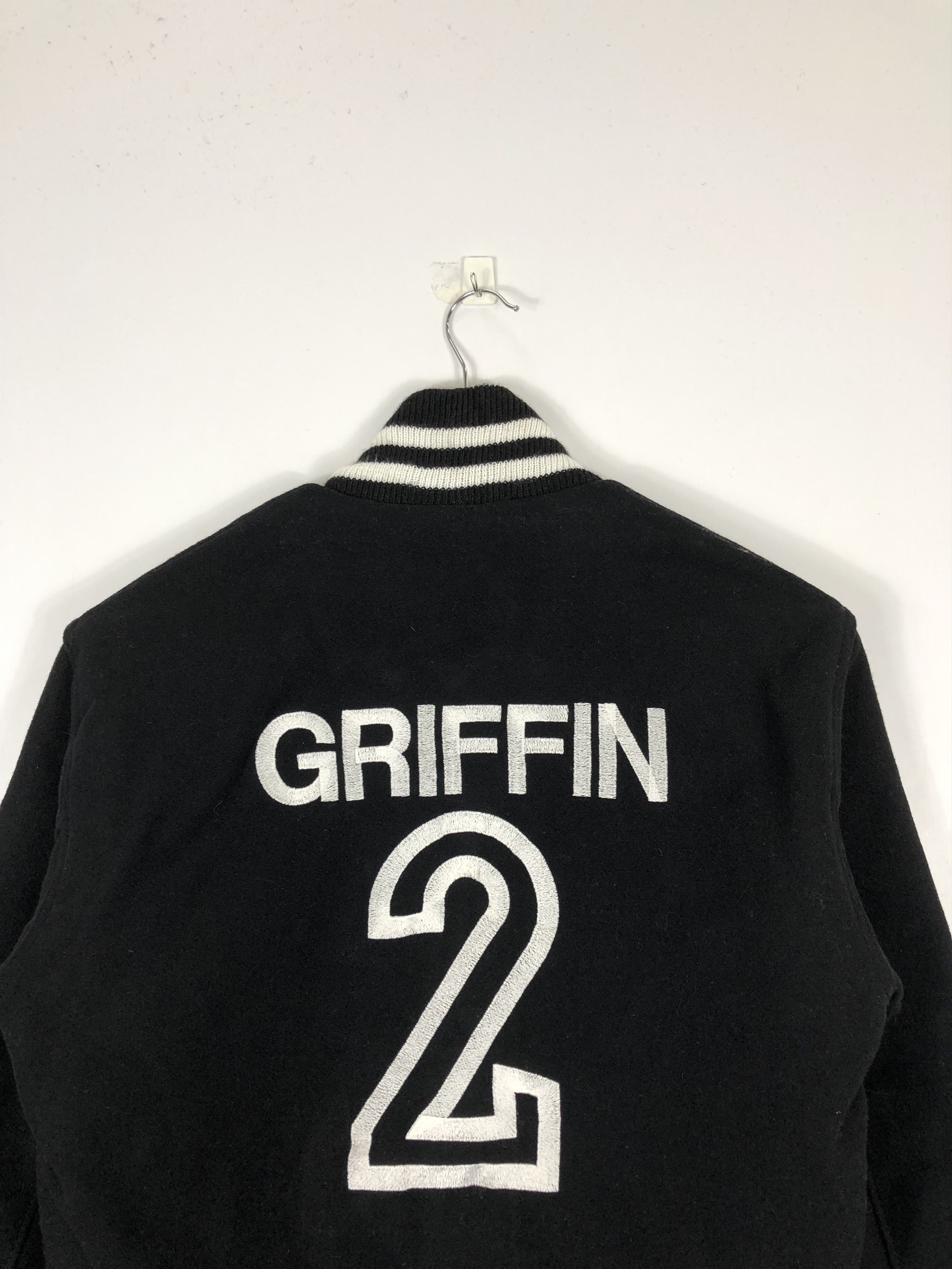 Griffin Vintage Griffin Varsity Jacket Embroidered Spell Out V0190 Size US XS / EU 42 / 0 - 4 Thumbnail