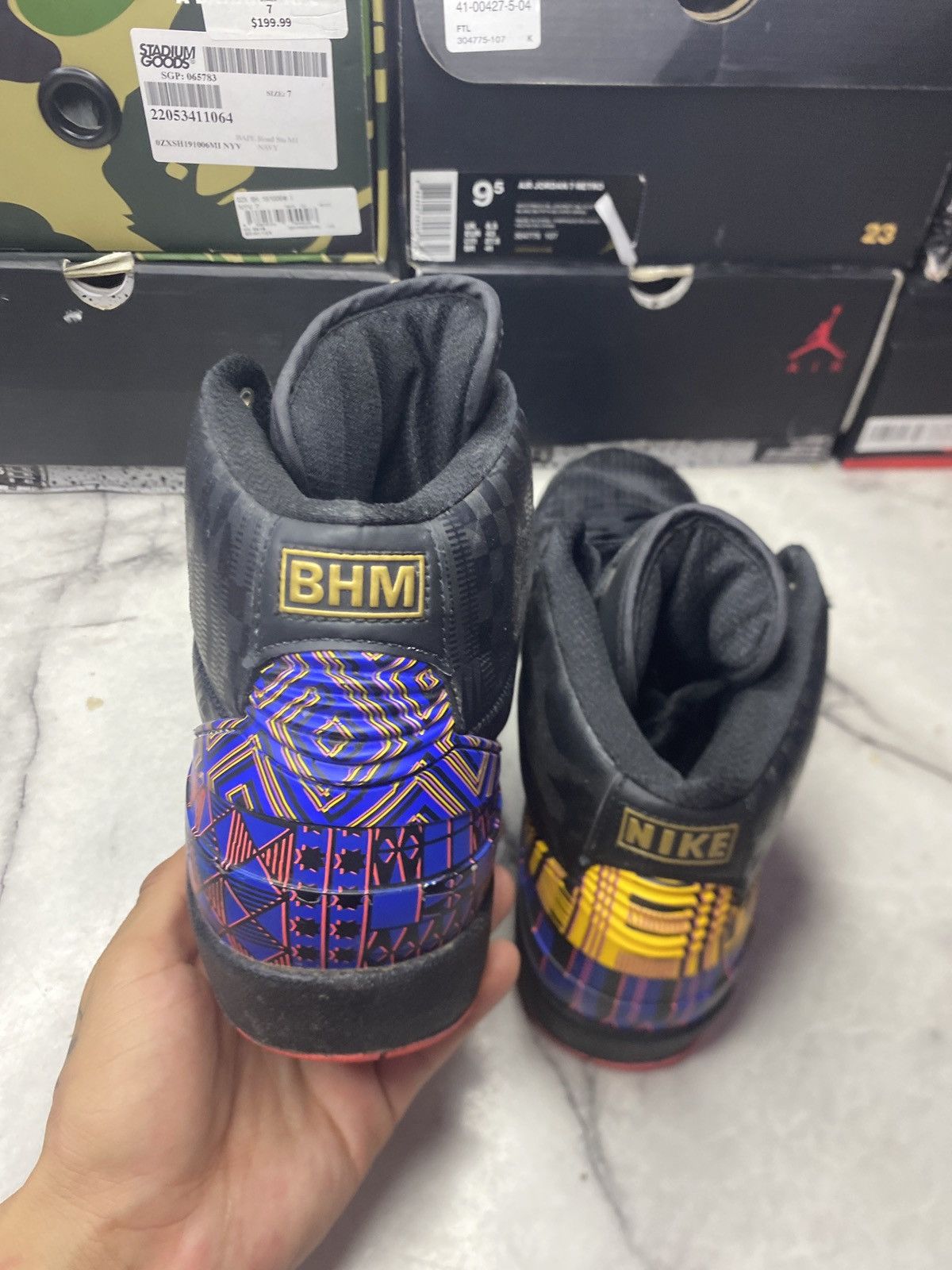 Jordan Brand Jordan 2 BHM Size US 10 / EU 43 - 4 Thumbnail