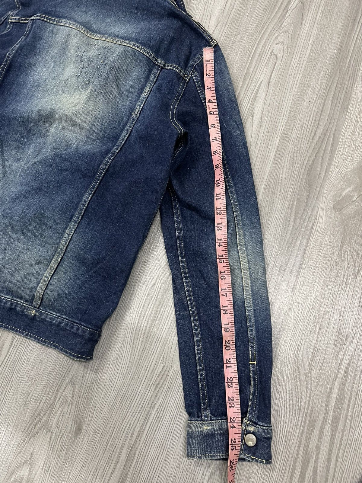 Japanese Brand Glamb japan double collar denim jacket Size US M / EU 48-50 / 2 - 13 Thumbnail