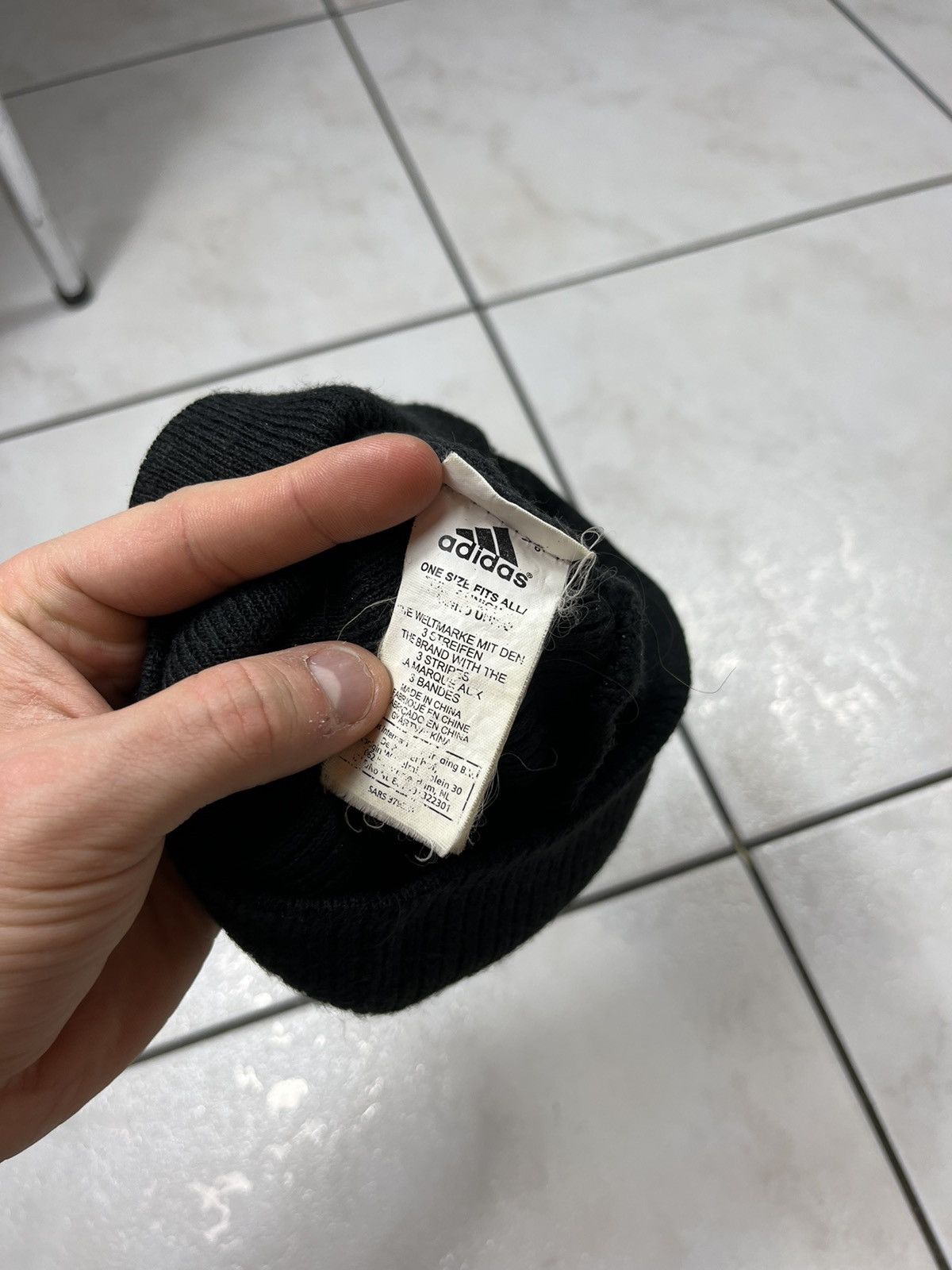 Adidas × New York Yankees × Vintage Vintage Adidas New York Yankees nyc beanie hat knit y2k logo Size ONE SIZE - 10 Thumbnail
