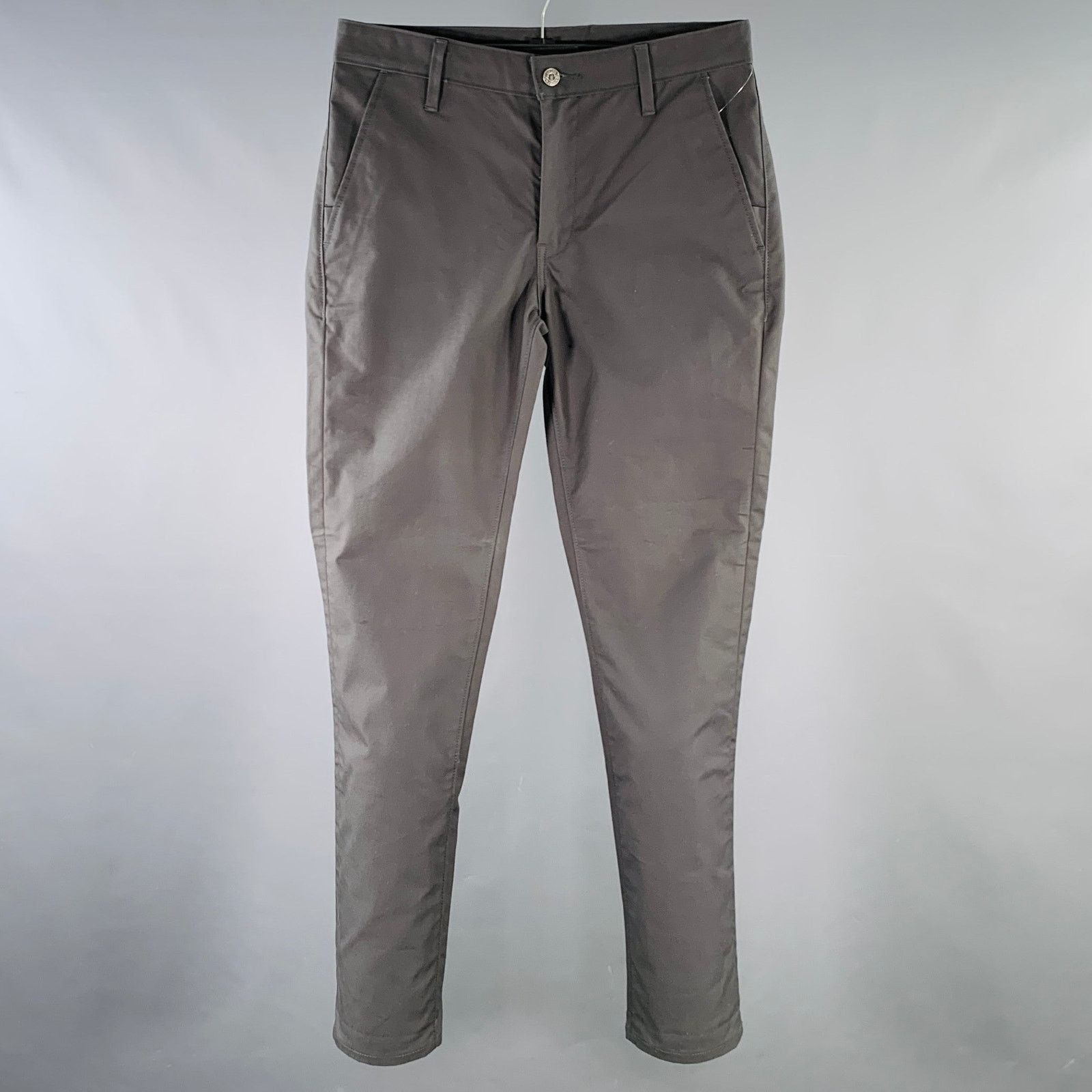 Levi's LEVI STRAUSS Grey Charcoal Cotton Flat Front Casual Pants Size US 32 / EU 48 - 1 Thumbnail